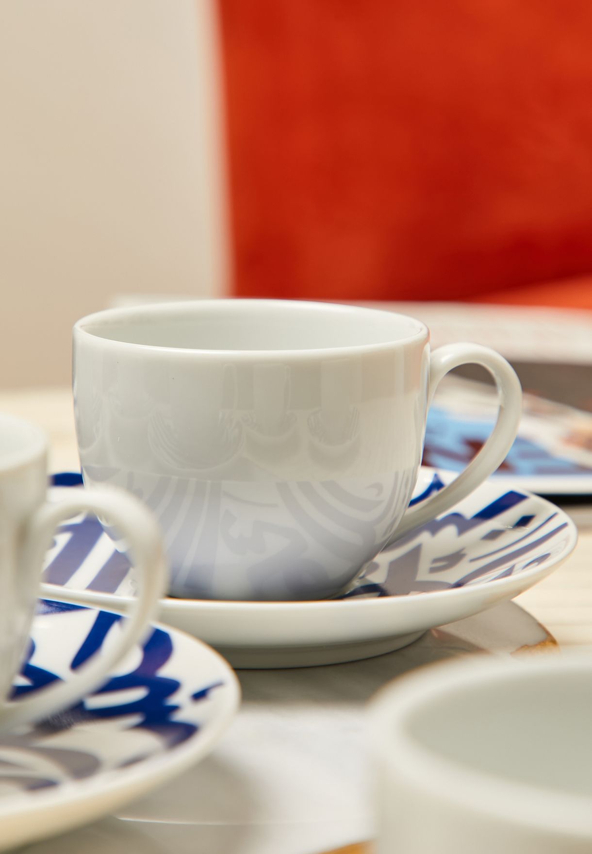 Royal Blue Set Of 6 Ghida Espresso Cups