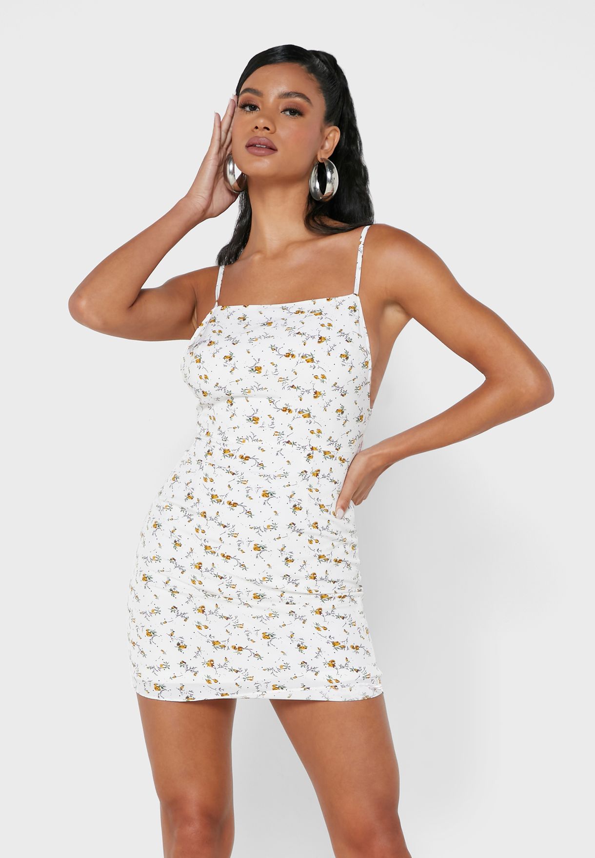 Printed Cami Dress