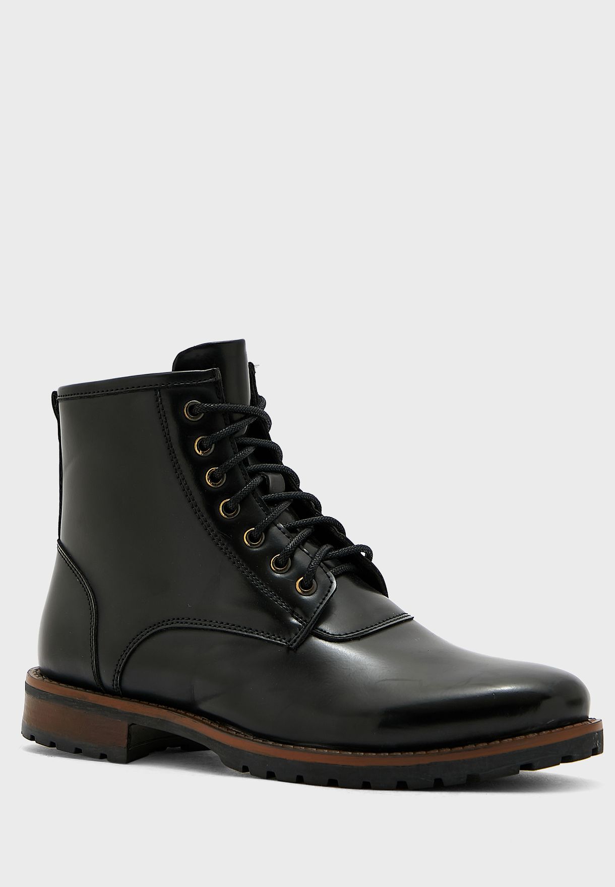 Casual Mid Lace Boots