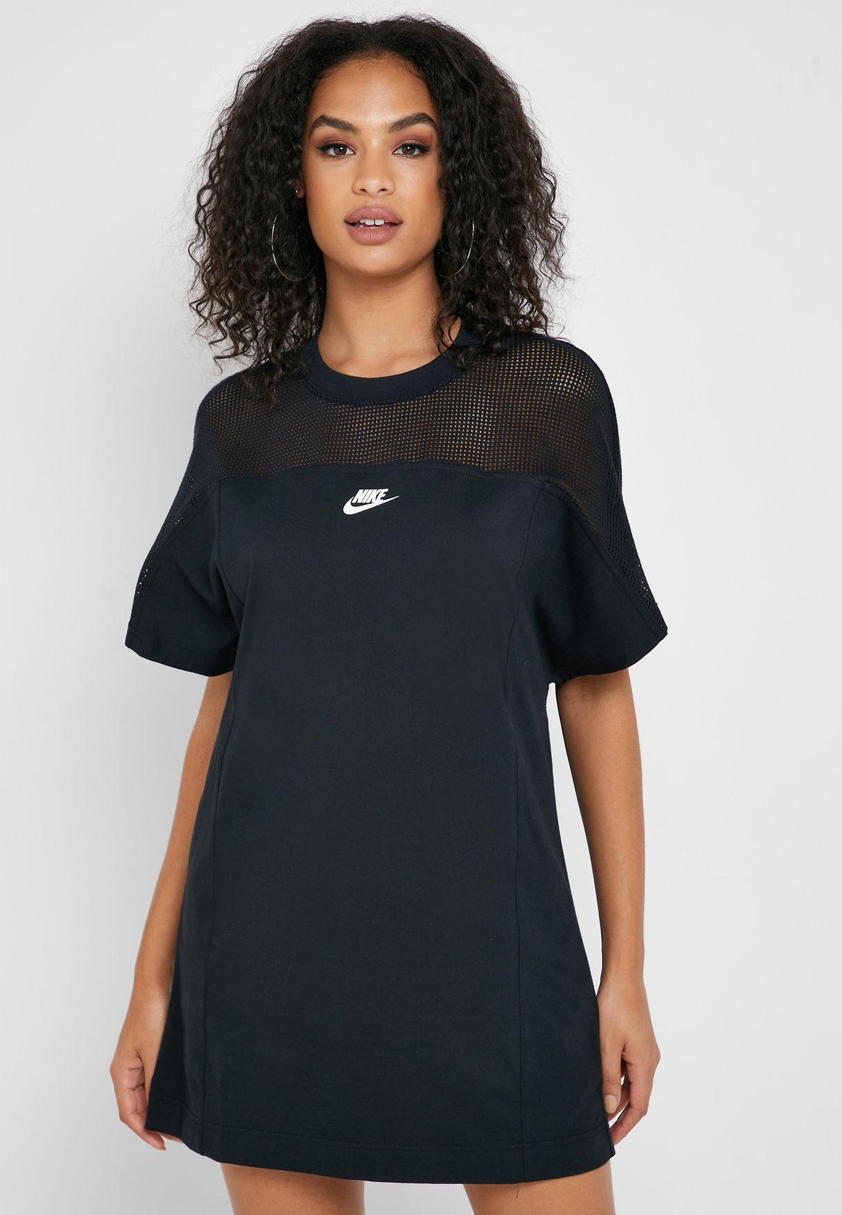 Buy Nike black Mesh Dress for Women in 