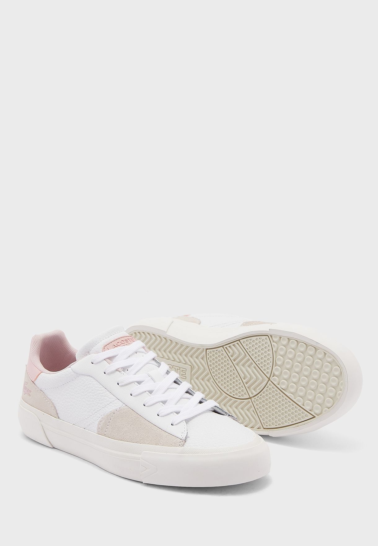 Buy Lacoste white L006 222 1 Sneakers for Women in Riyadh, Jeddah