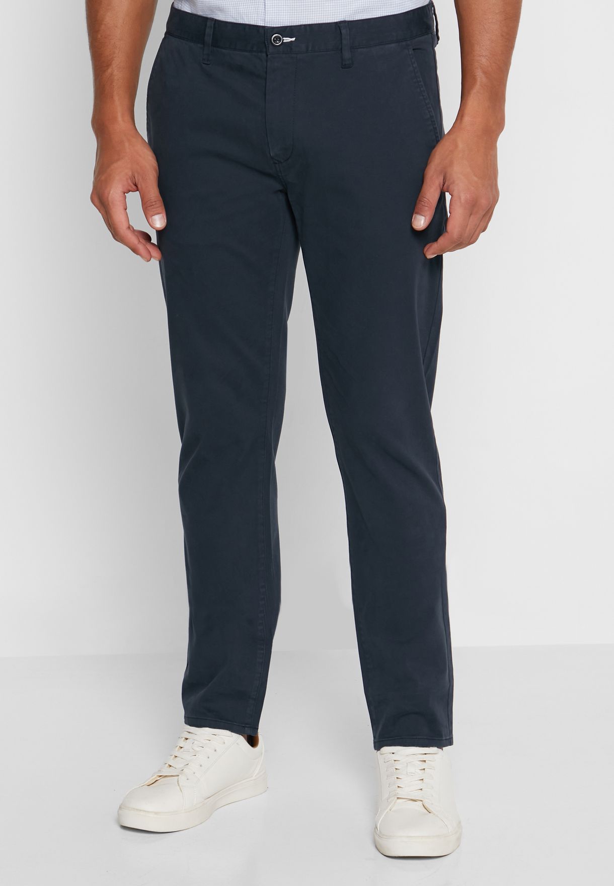 gant black chinos