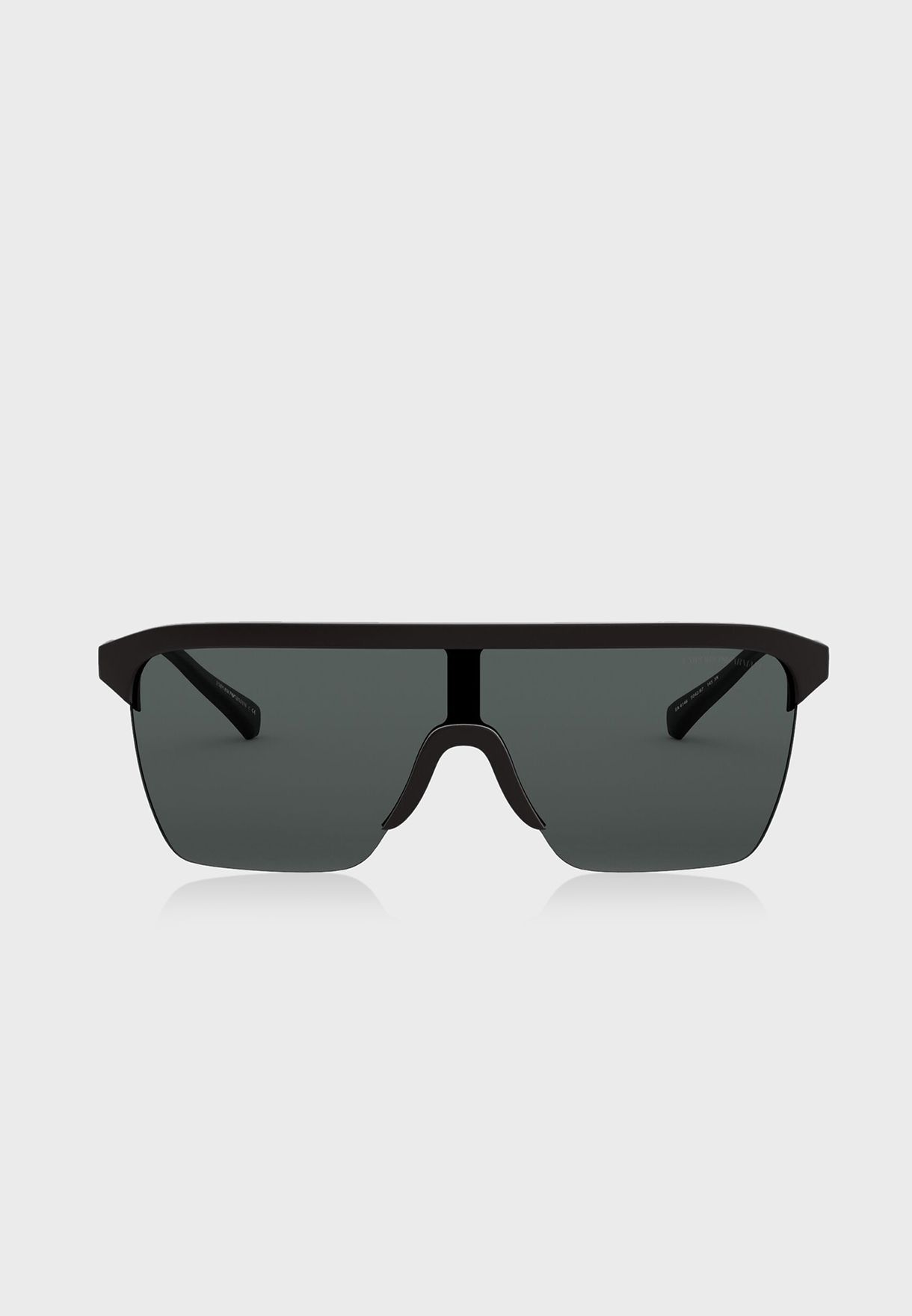 Buy Emporio Armani black 0EA4146 Shield Sunglasses for Men in Muscat,  Salalah