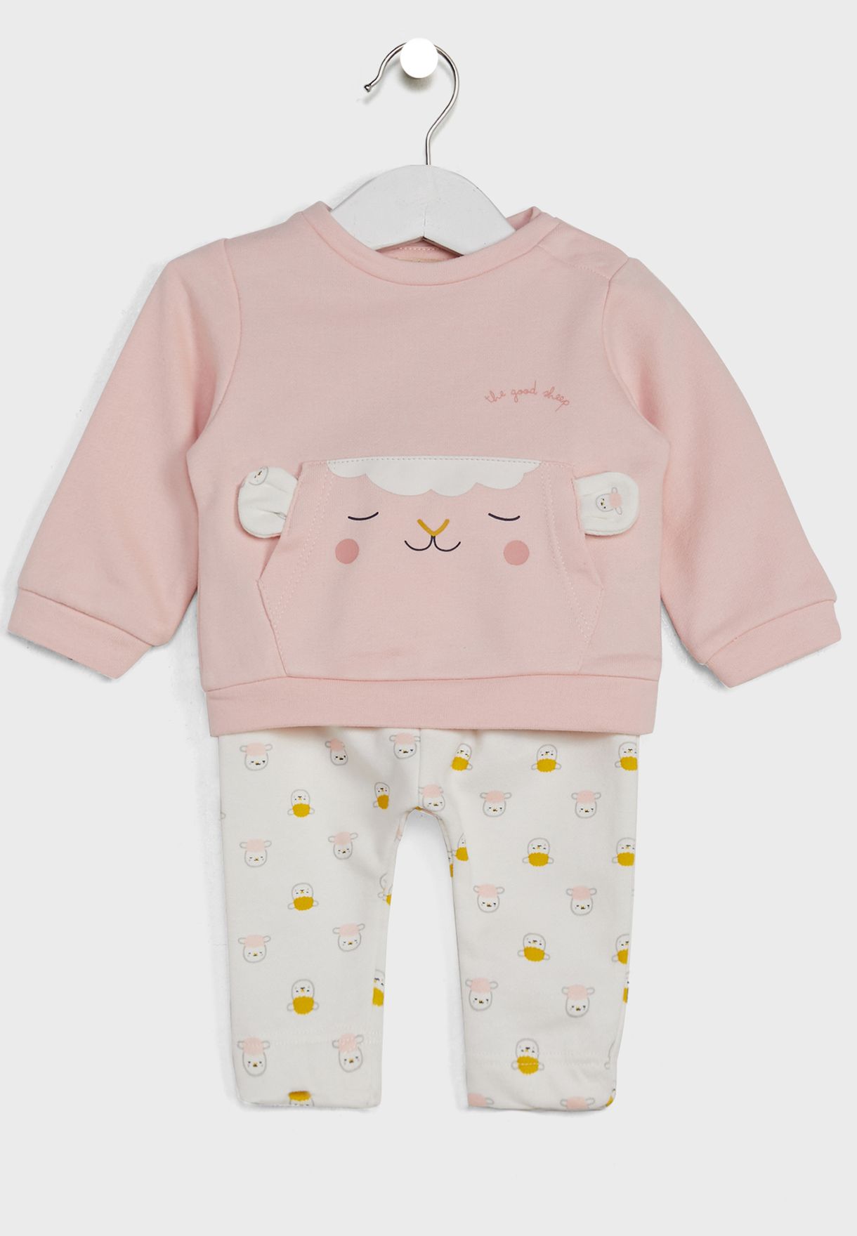 Infant Printed T-Shirt & Pyjama Set