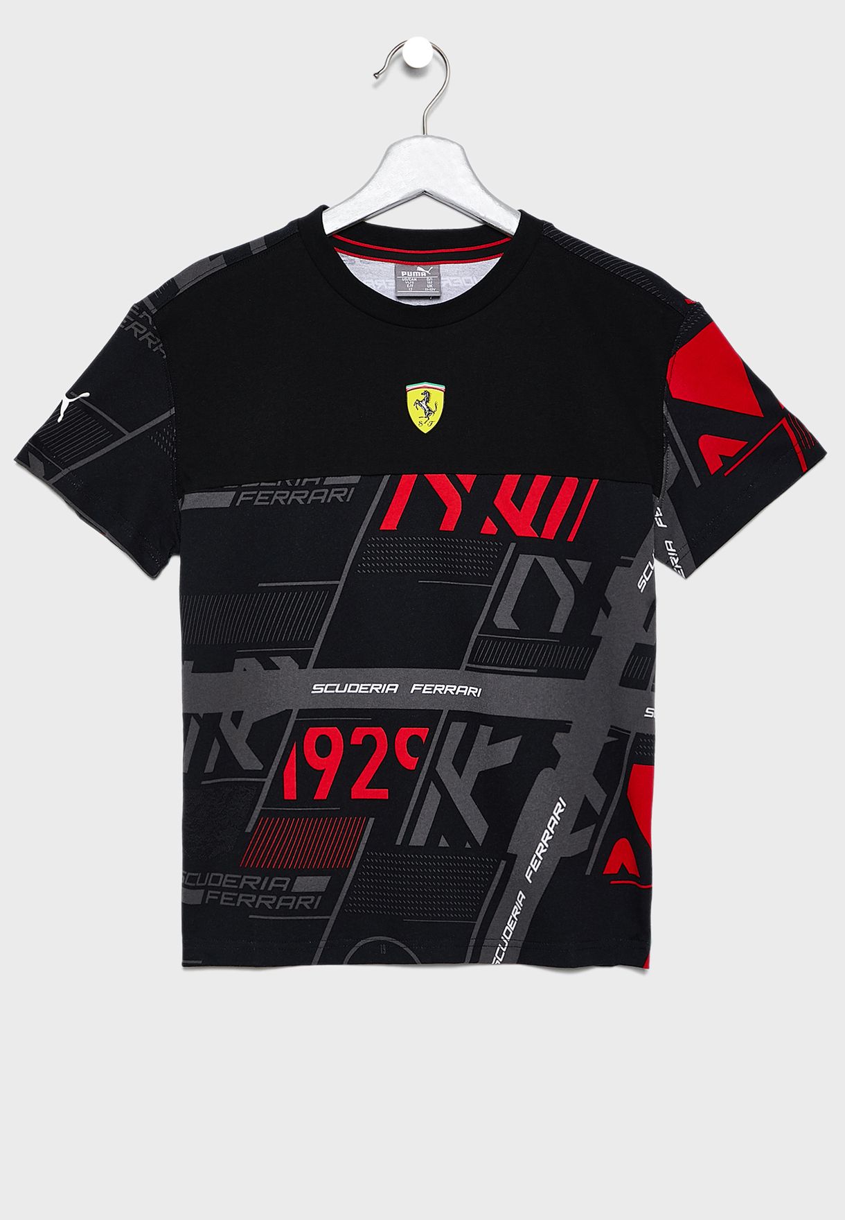 puma ferrari street crew t shirt