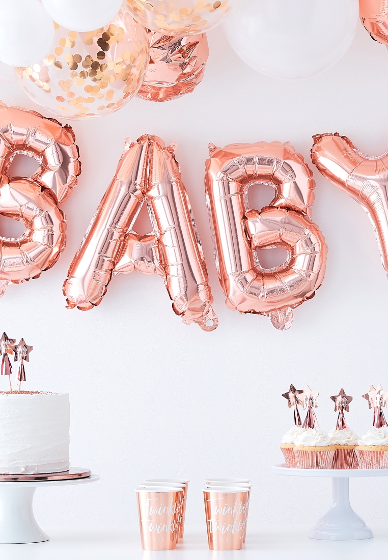 Princess Baby Shower Decorations - Pink, Gold | Nepheryn Party