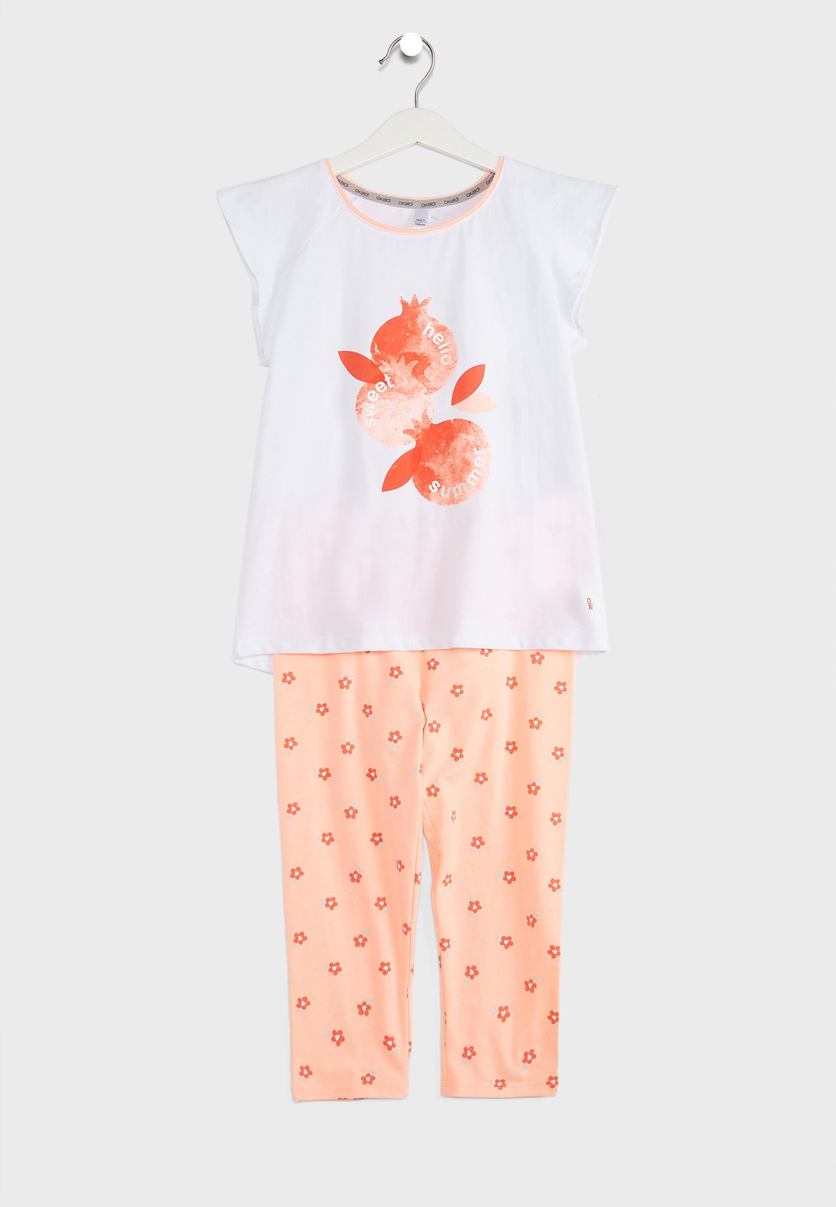 Youth Flower Print Pyjama Set