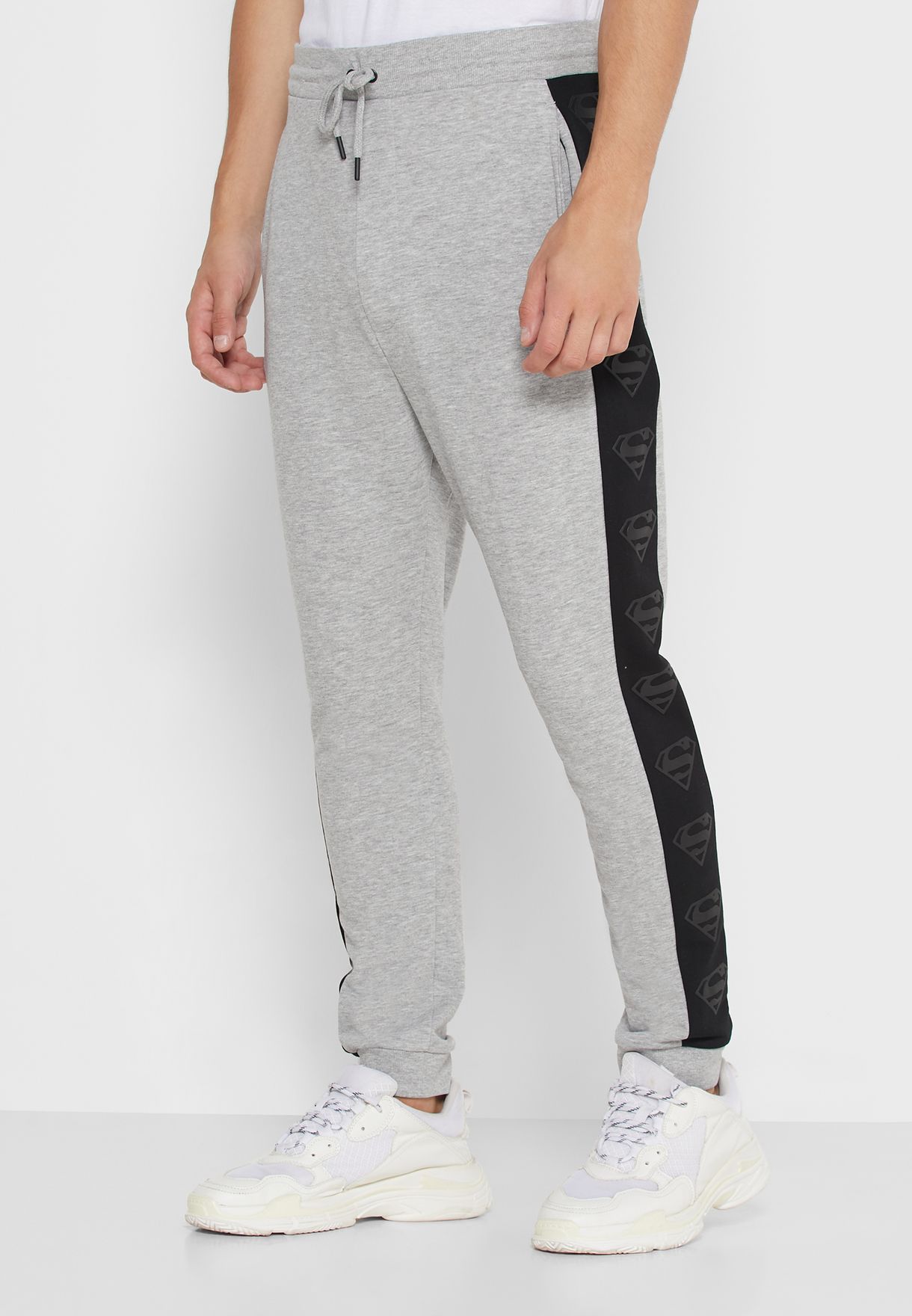 sweatpants side stripe