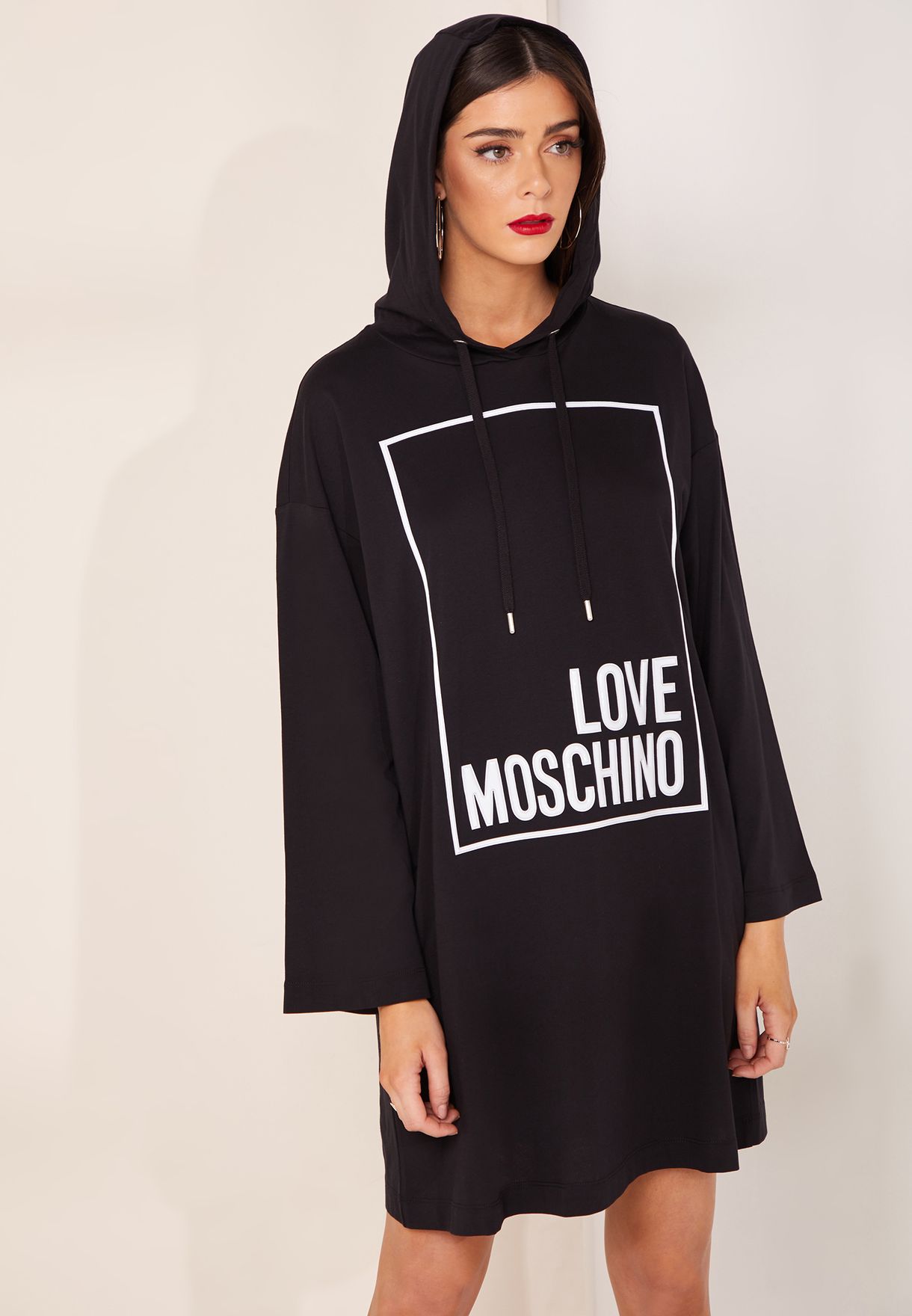 moschino hoodie dress