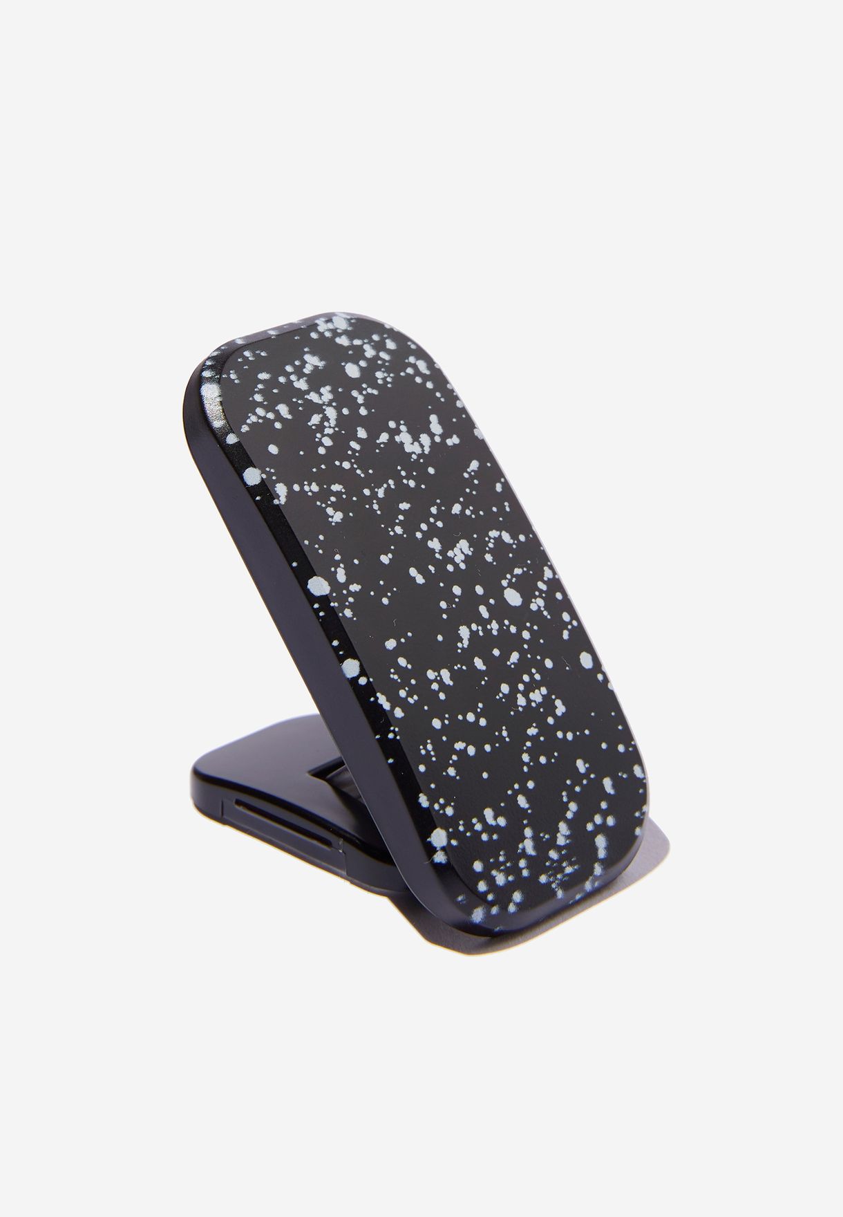 Splatter Black Phone Holder