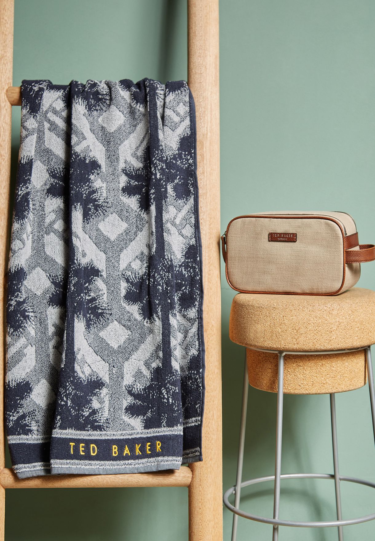 ted baker wash bag and towel