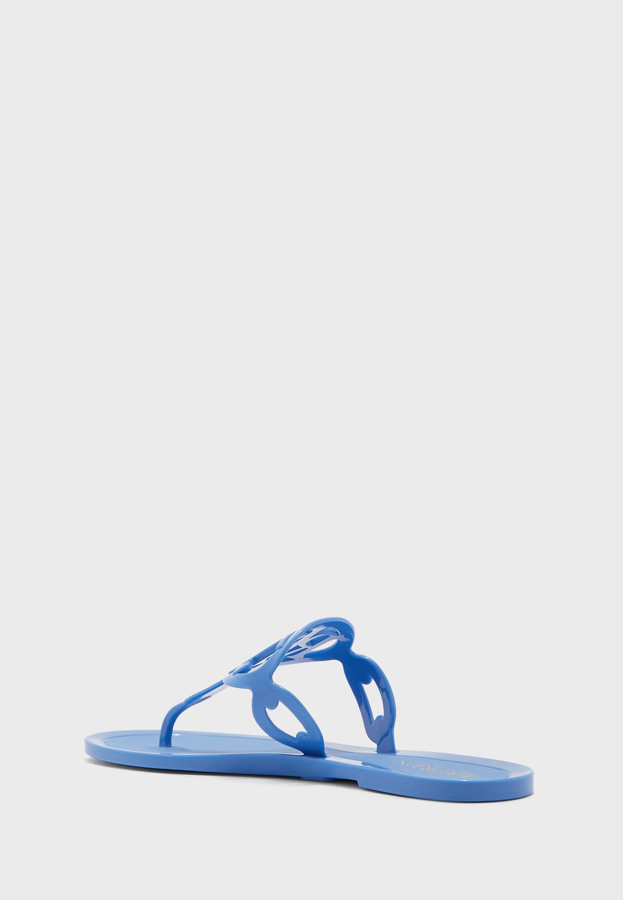 Buy Lauren Ralph Lauren blue Audrie Jelly Flat Sandals for Women in Riyadh,  Jeddah