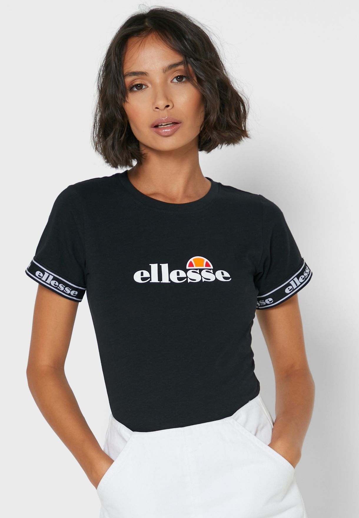 Buy Ellesse black Flarino Bodysuit for 