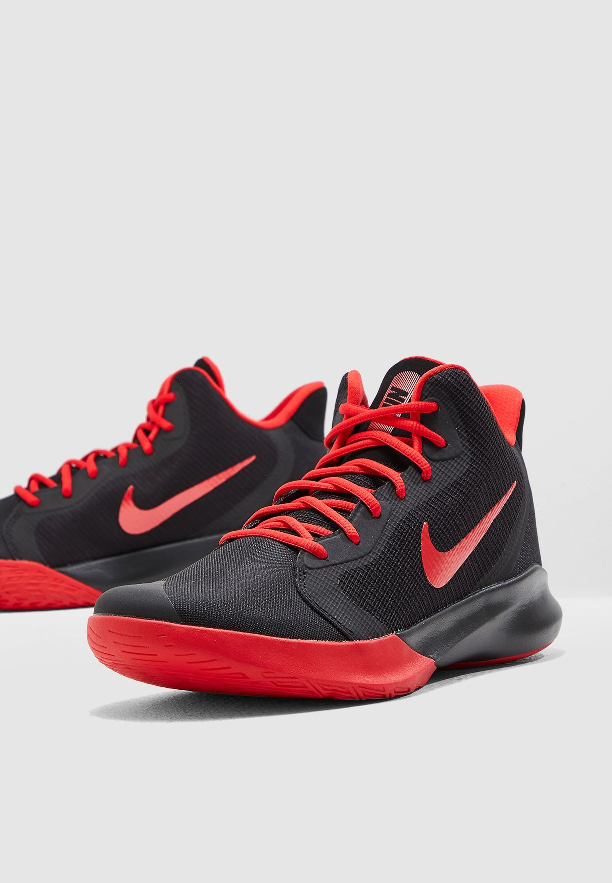 nike precision 3 red and black