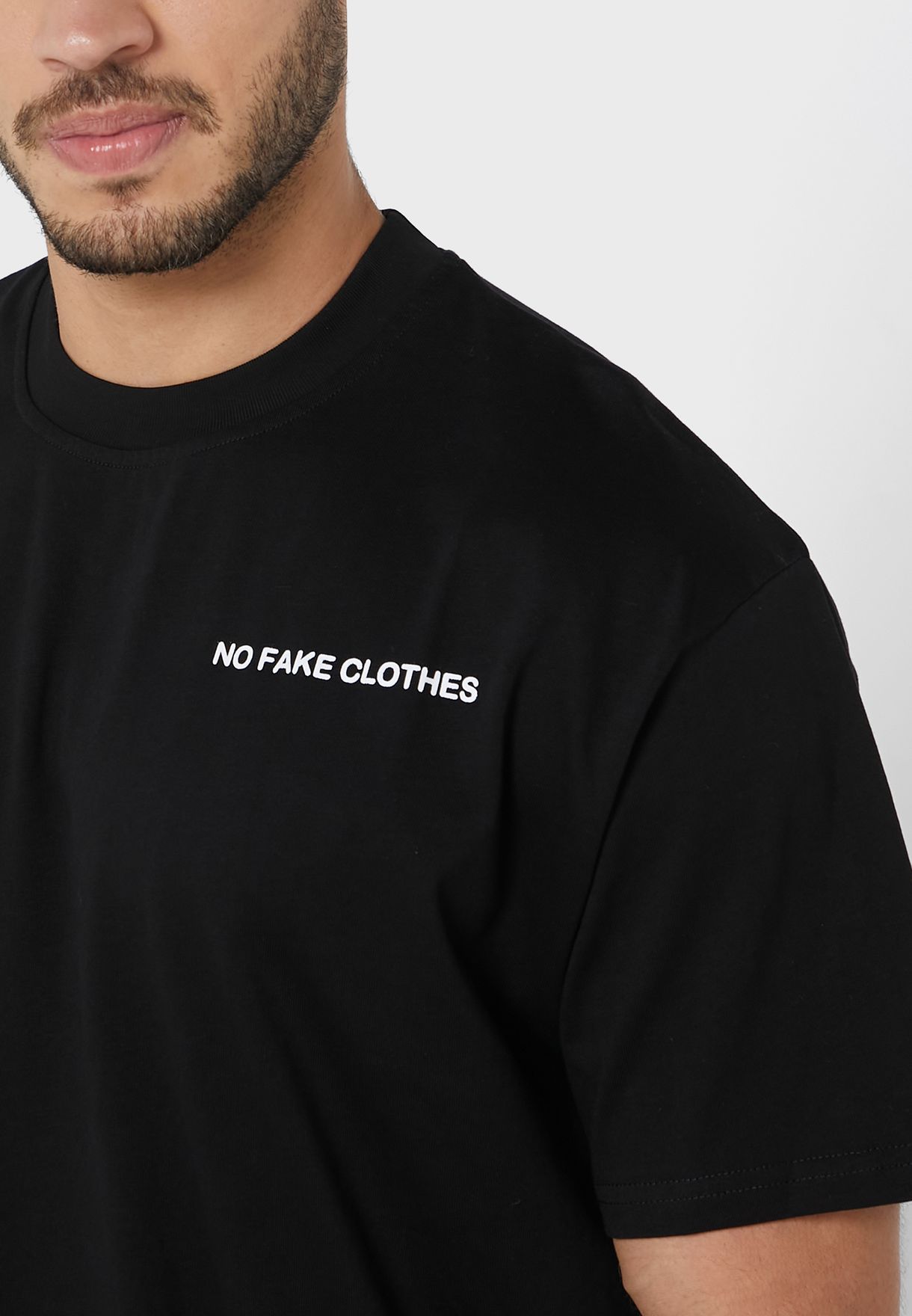 No Fake Clothes T-Shirt