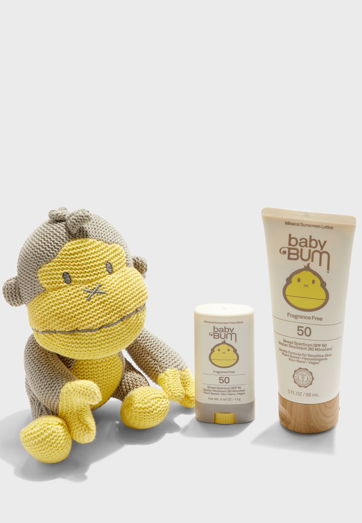 monkey suntan lotion