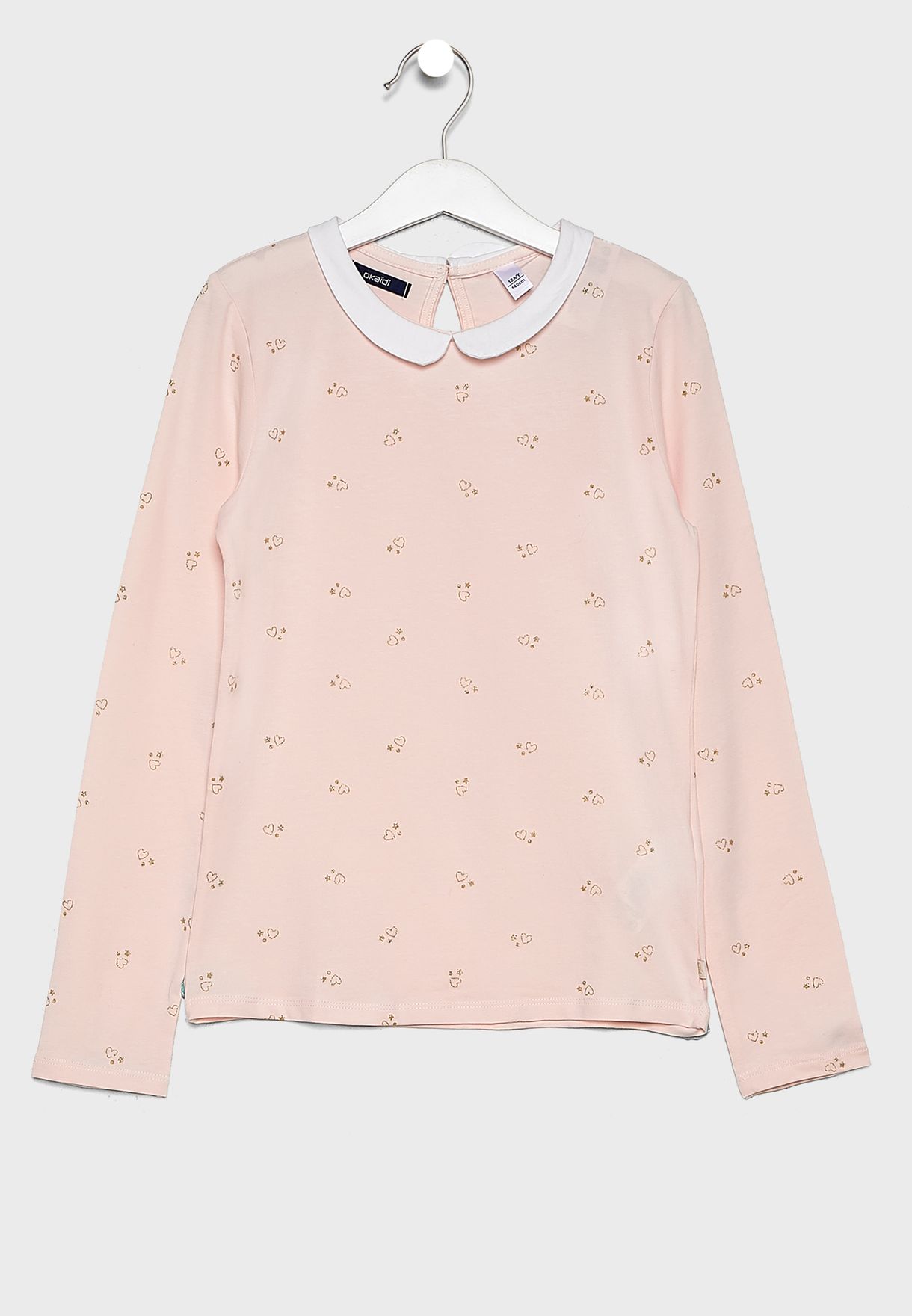 peter pan collar t shirt