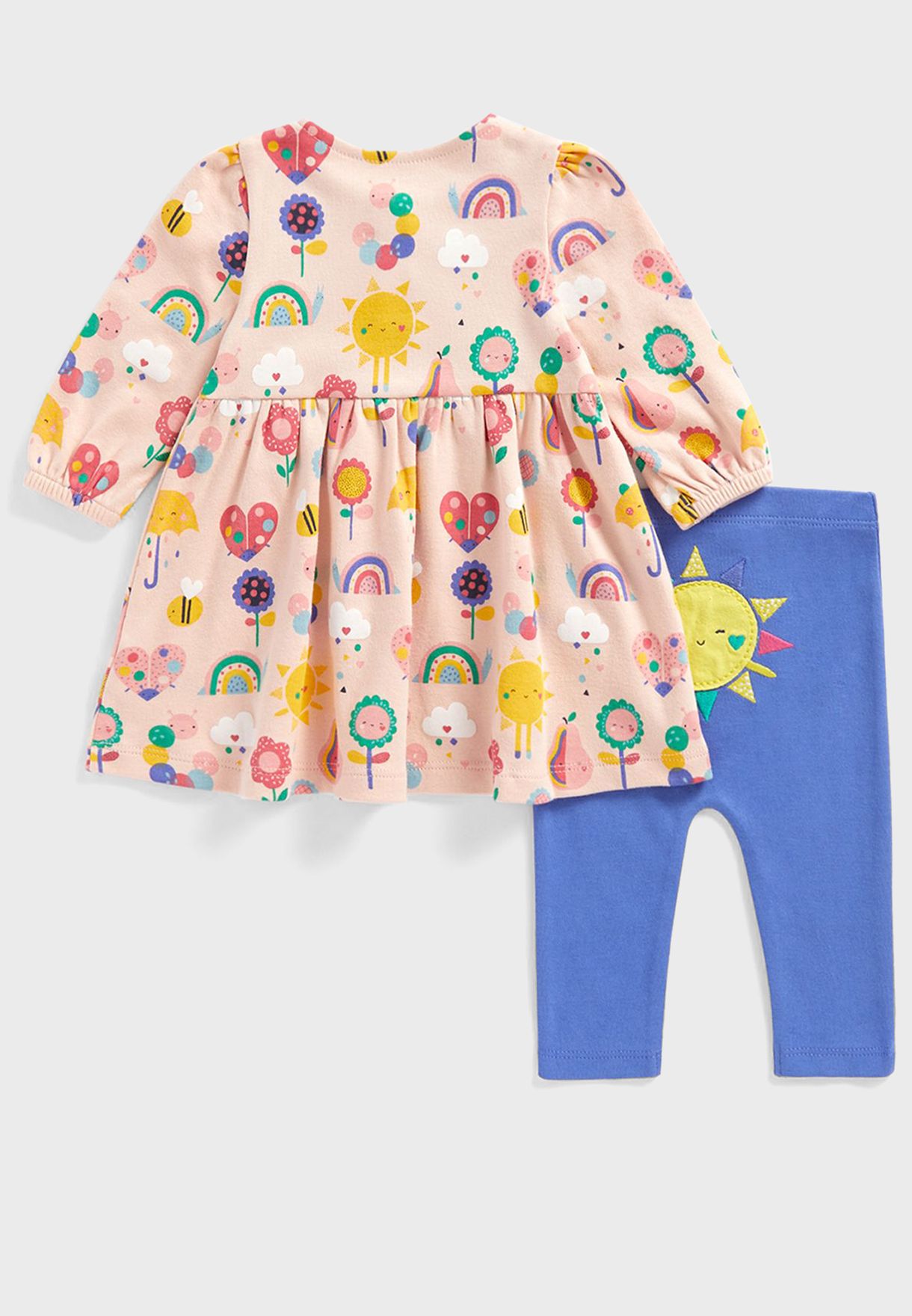 Infant Printed Dress & Legging Set