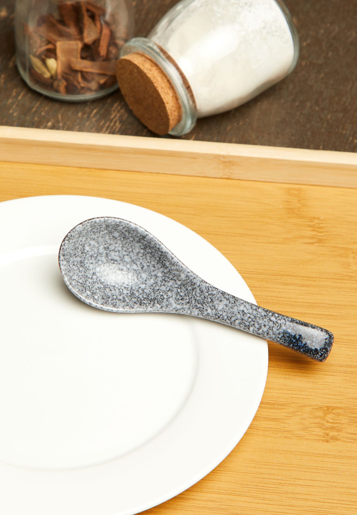 Buy Noire Edit Blue Blue Glaze Spoon Rest For Women In Dubai Abu Dhabi Rb004658