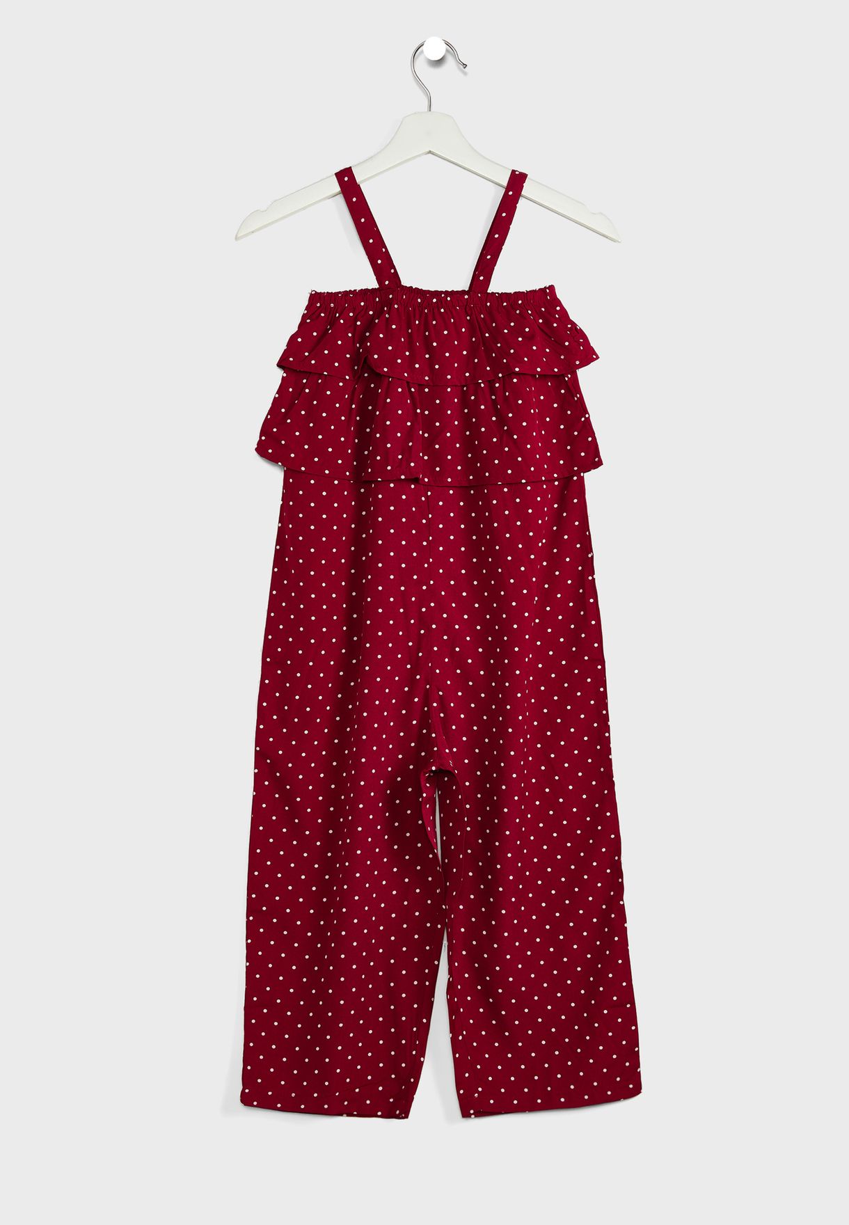 Girls Spotted Jumpsuit