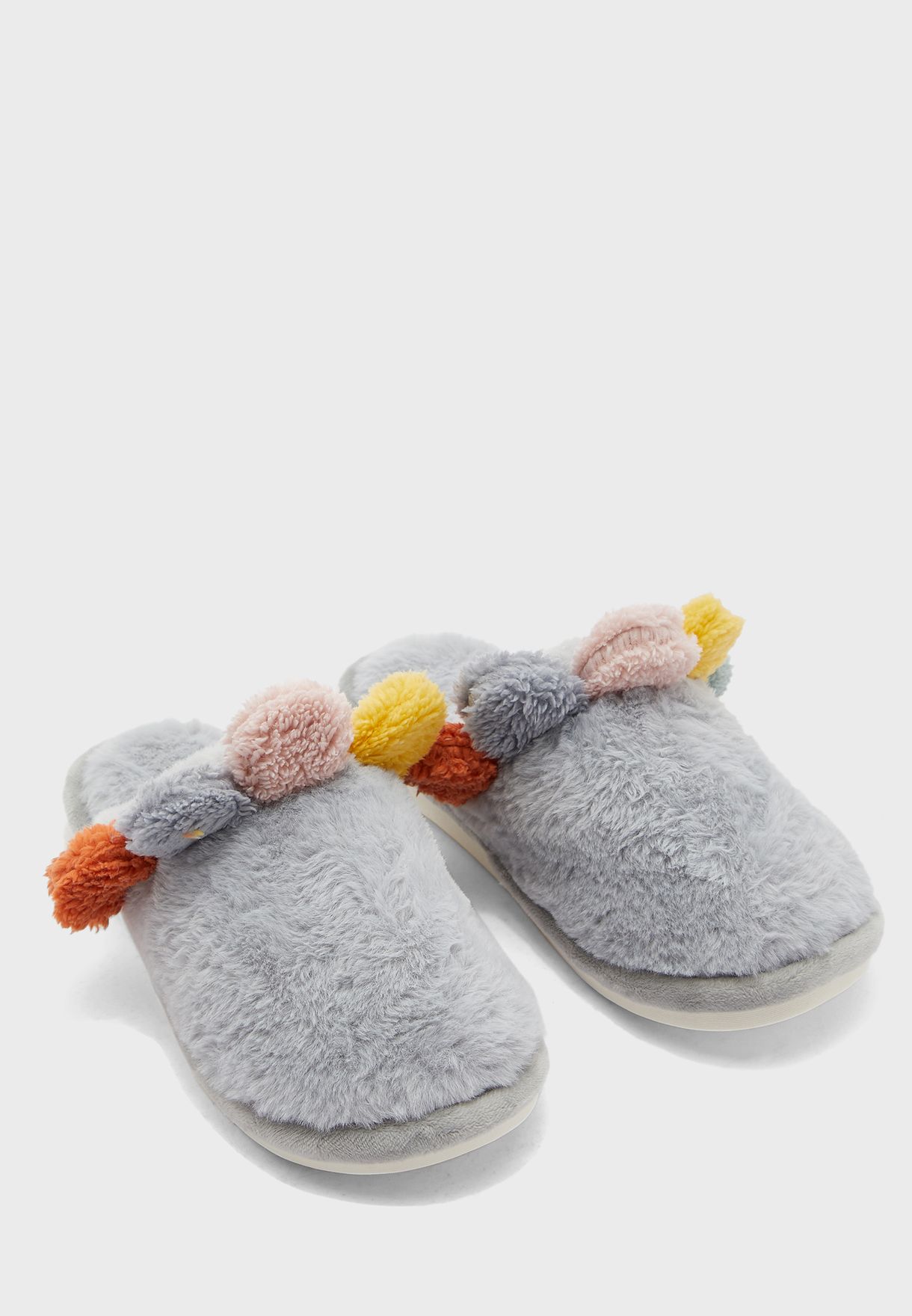 pom pom bedroom slippers