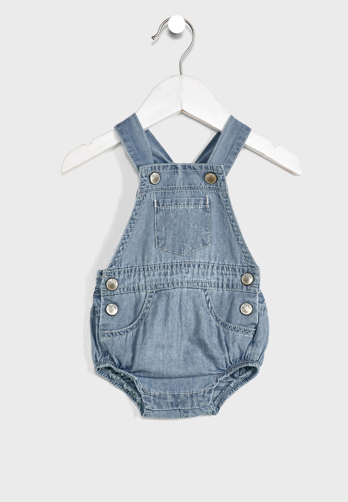 Infant Essential Denim Bodysuit