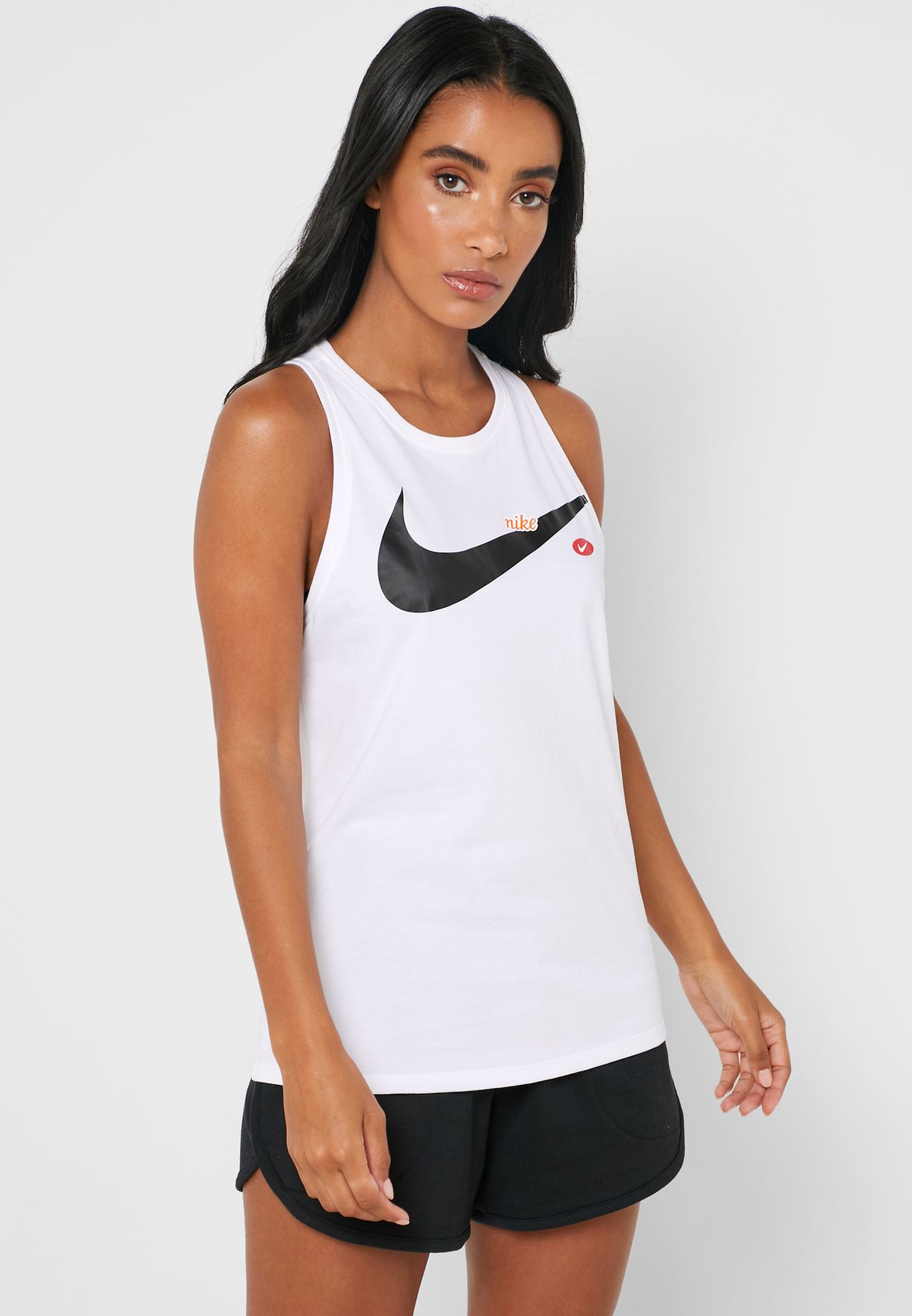 Buy Nike white Just Do It Tank for Women in MENA, Worldwide