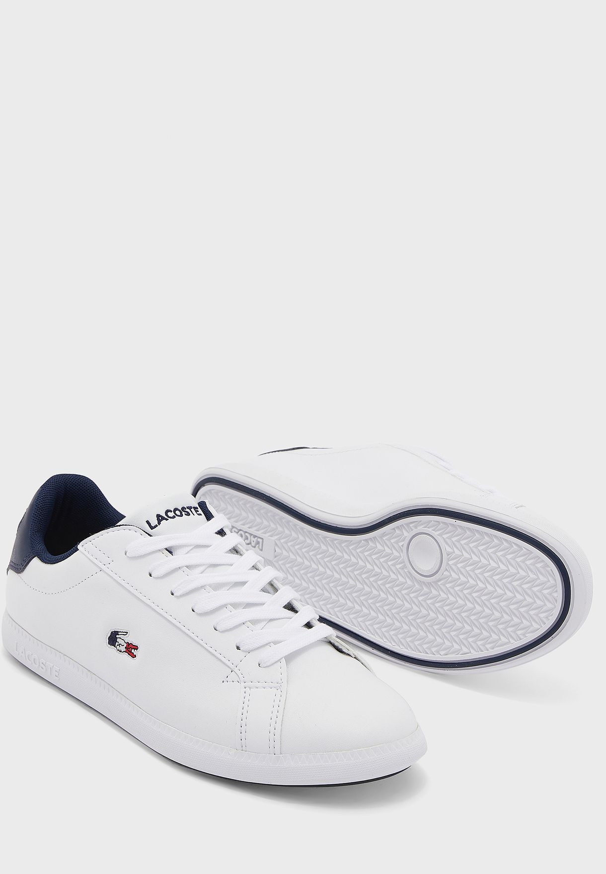 Graduate Tricolor Leather Sneakers