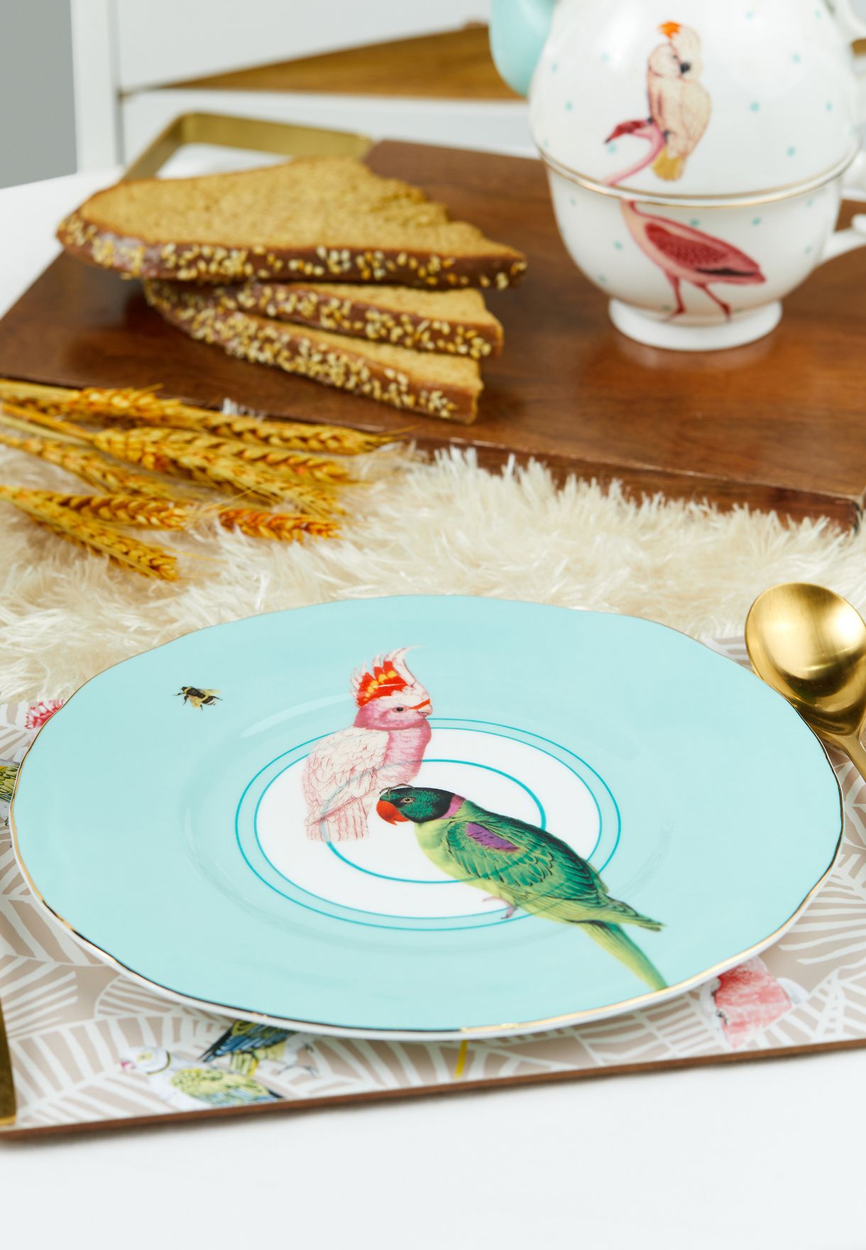 Sandwich Plate Parrot