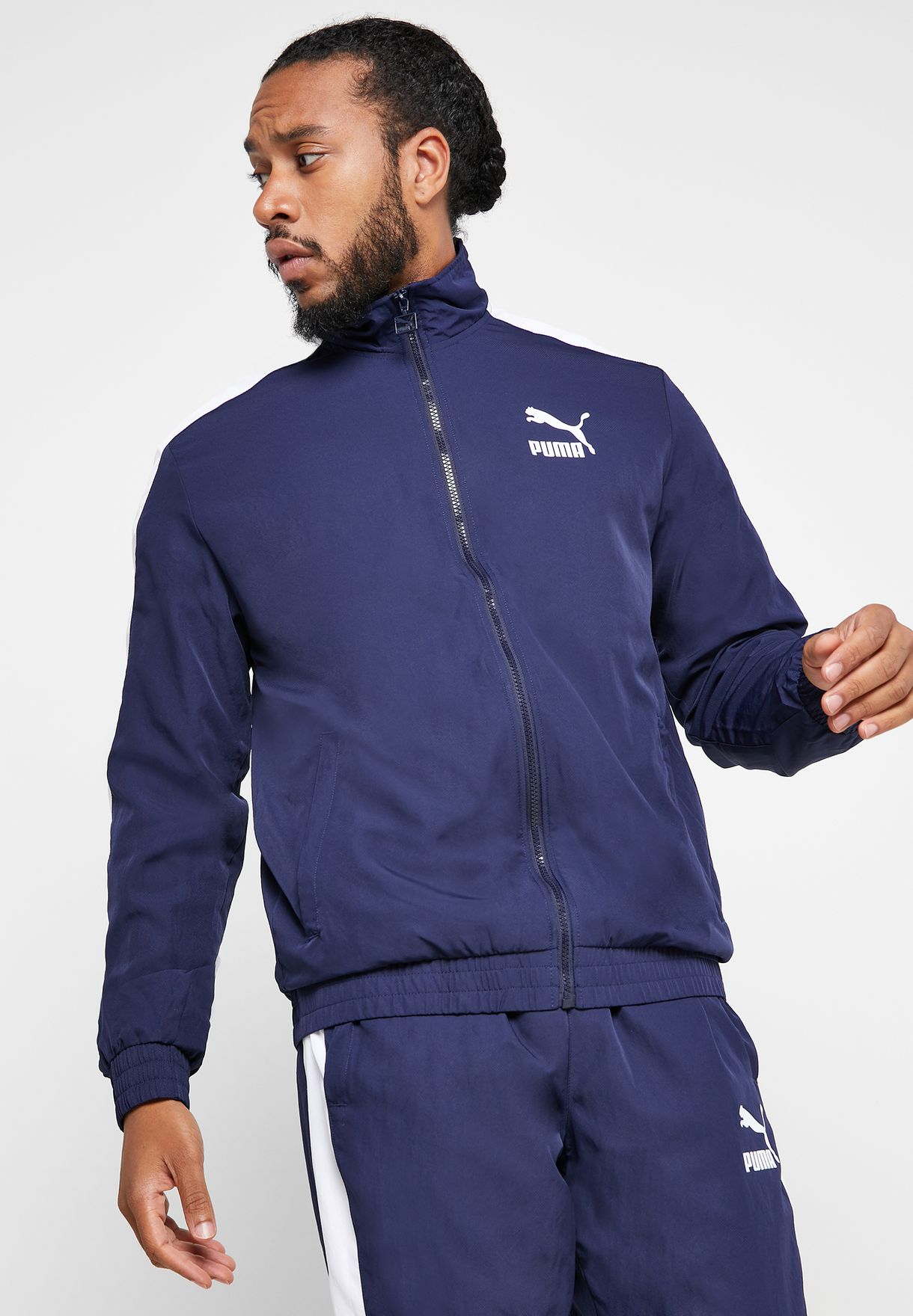 Buy PUMA navy Iconic T7 Track Jacket for Men in MENA, Worldwide