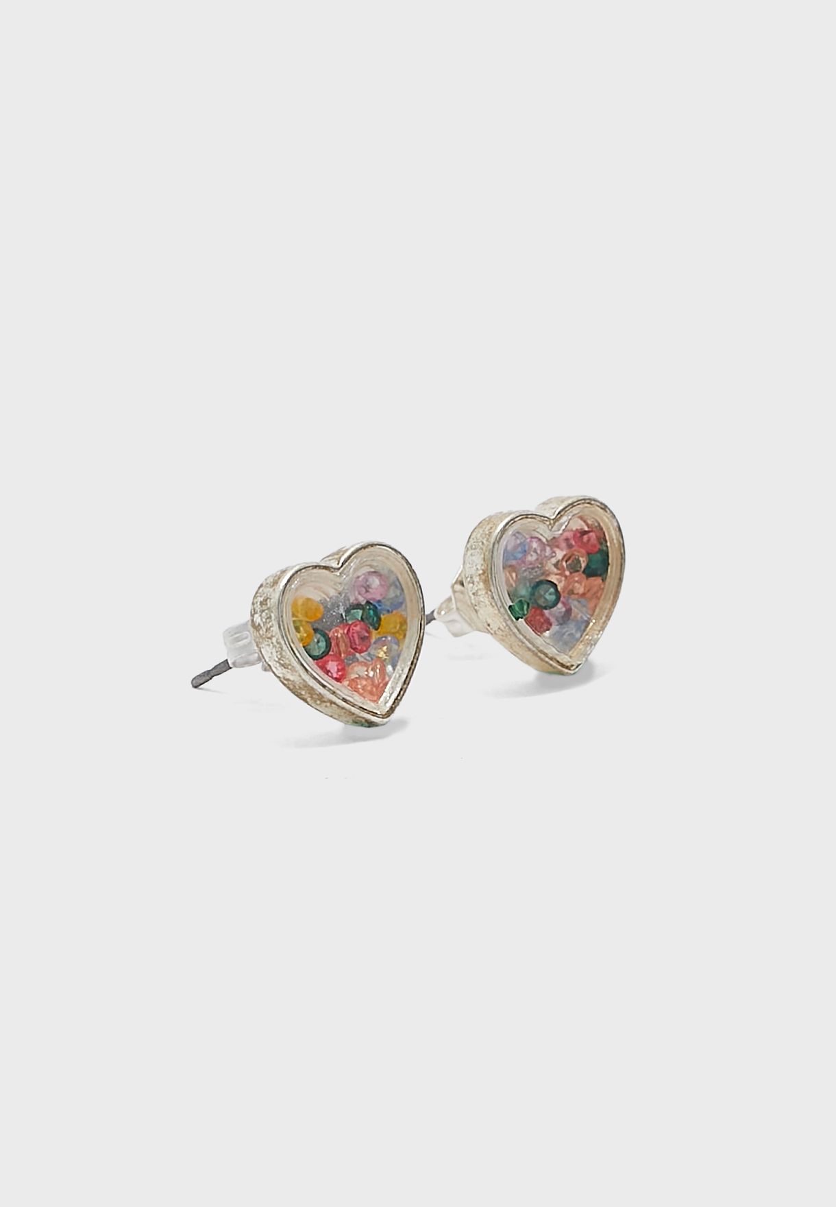 Kids Heart Bracelet, Earrings & Necklace Set