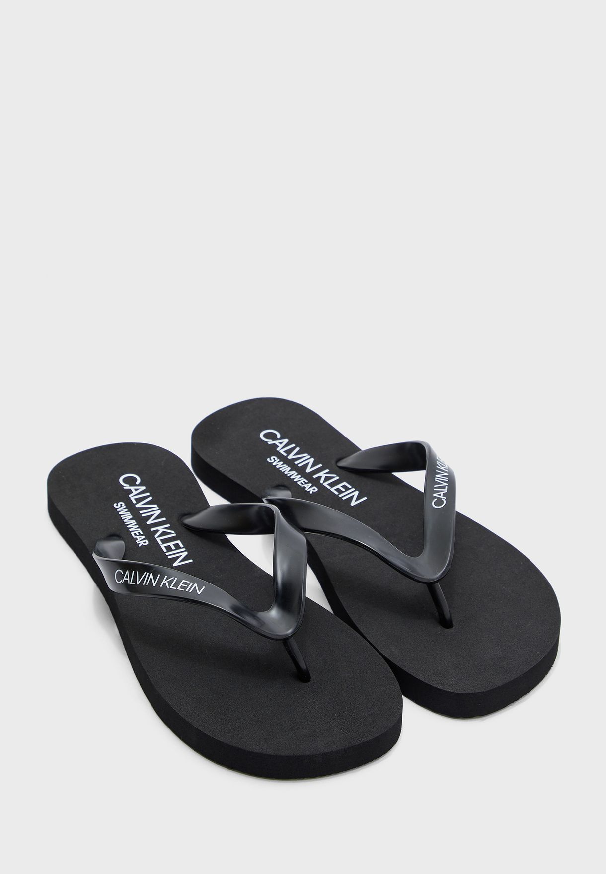 calvin klein swimwear flip flops