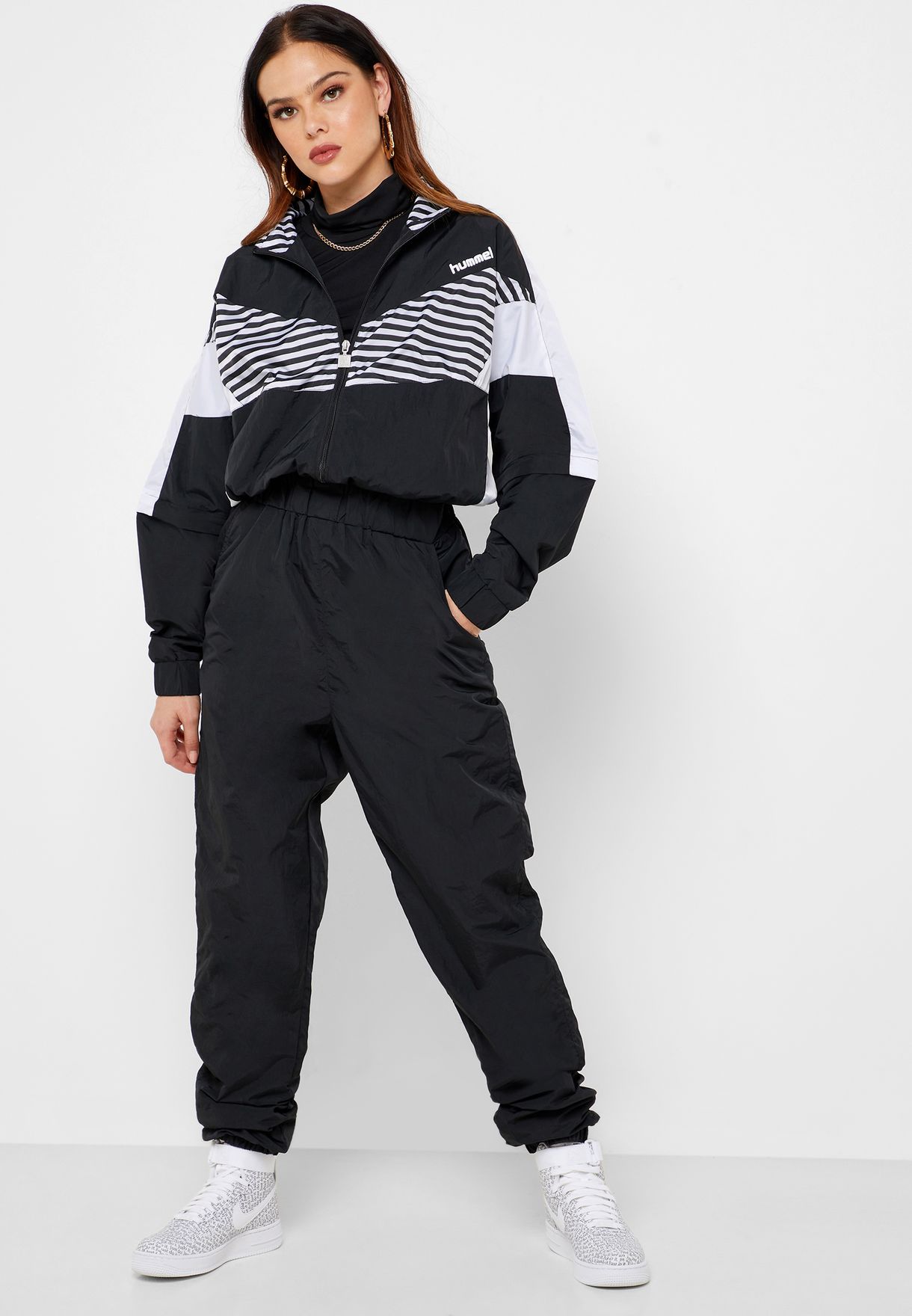 Buy Hummel black Jumpsuit for Women MENA, - 205334-2001