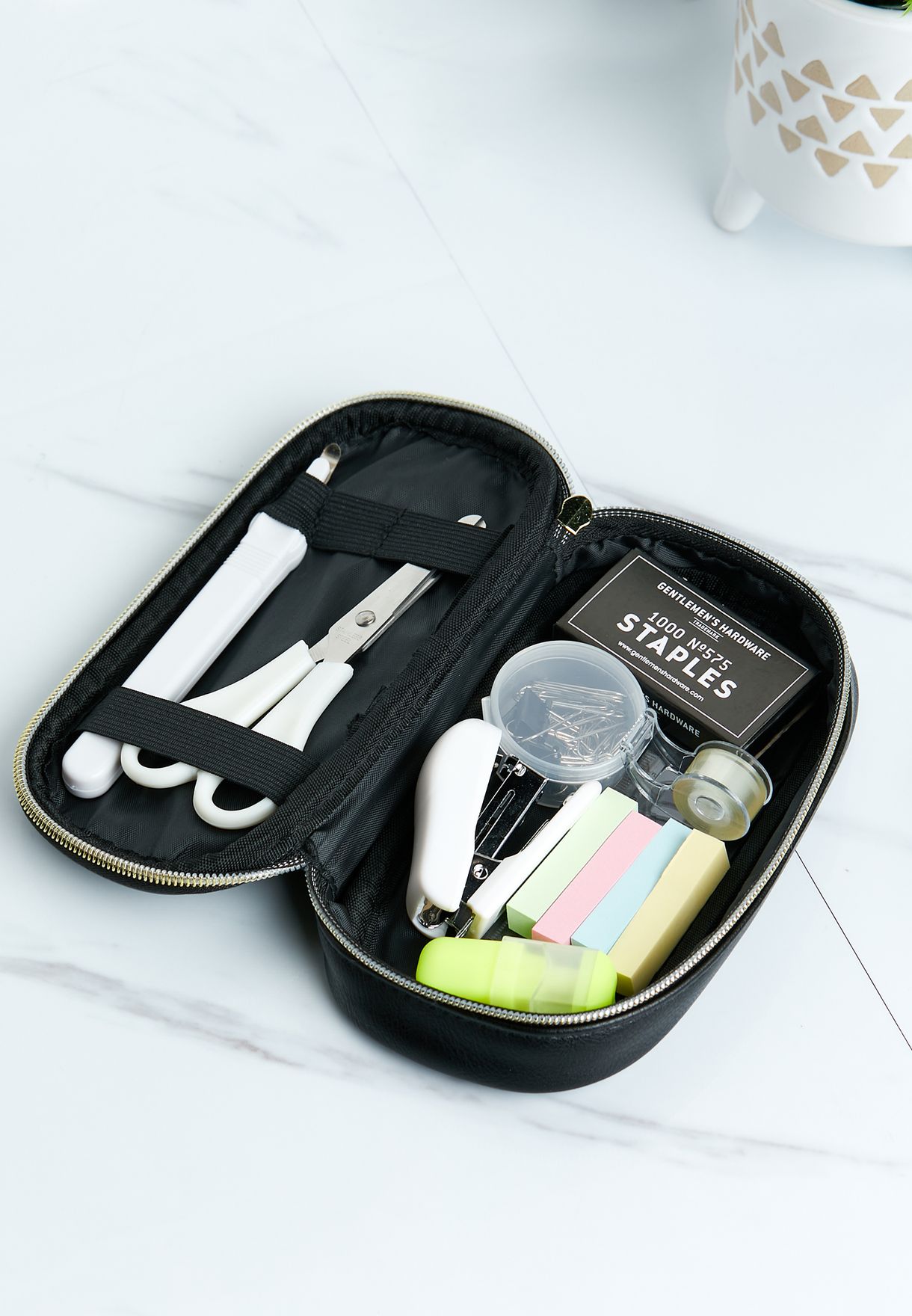 Buy Gentlemens Hardware black Standard Issue Leatherette Office Supply Kit  for Women in MENA, Worldwide