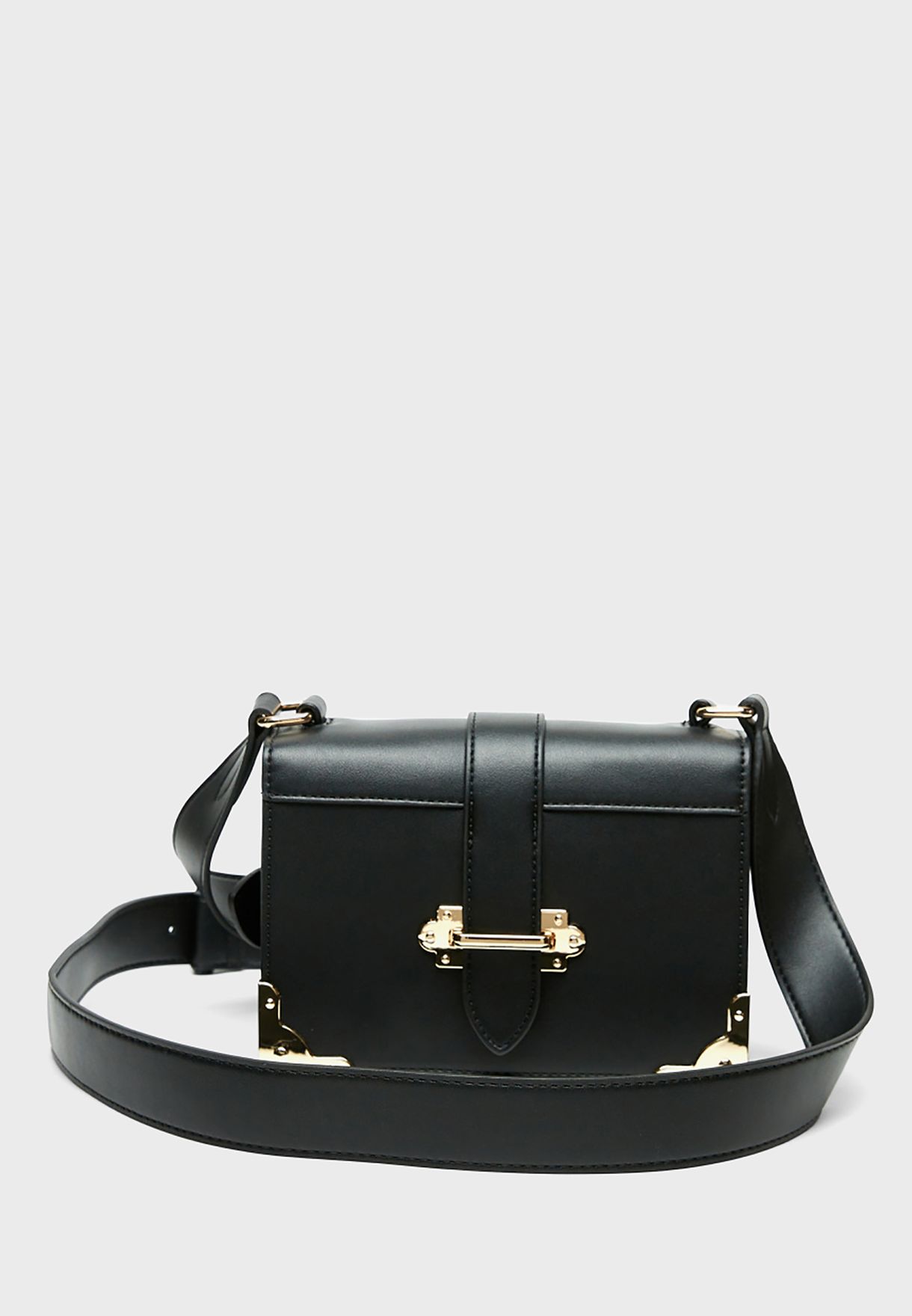 Buy black Flap Over Crossbody for Women in MENA, Worldwide