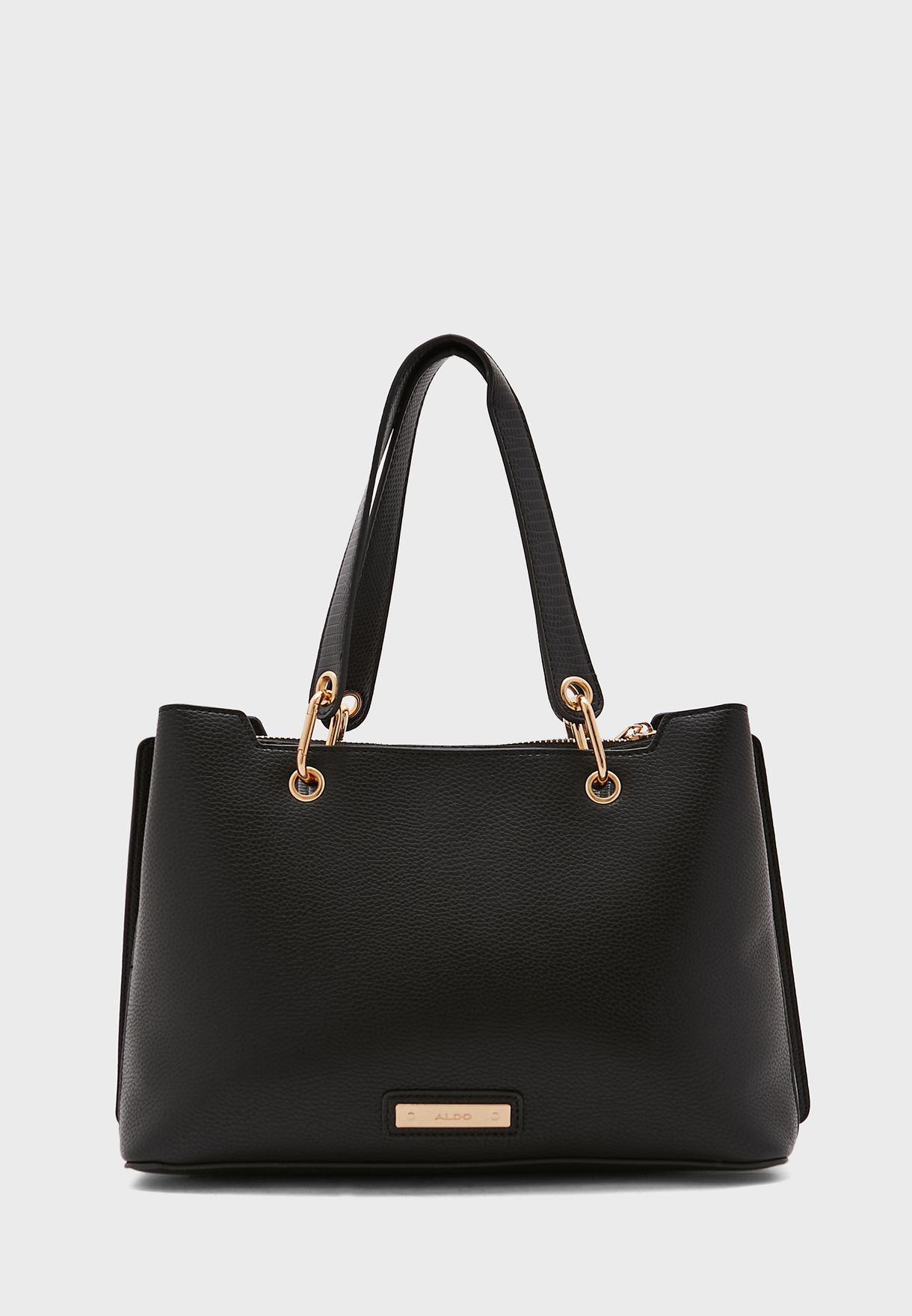 Buy Aldo black Coquette Satchel for Women in Dubai, Abu Dhabi