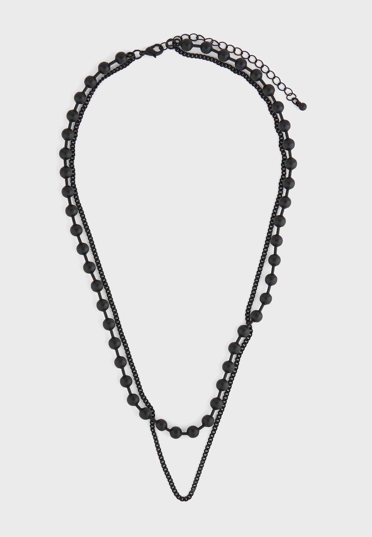 Ball Chain Layered Necklace