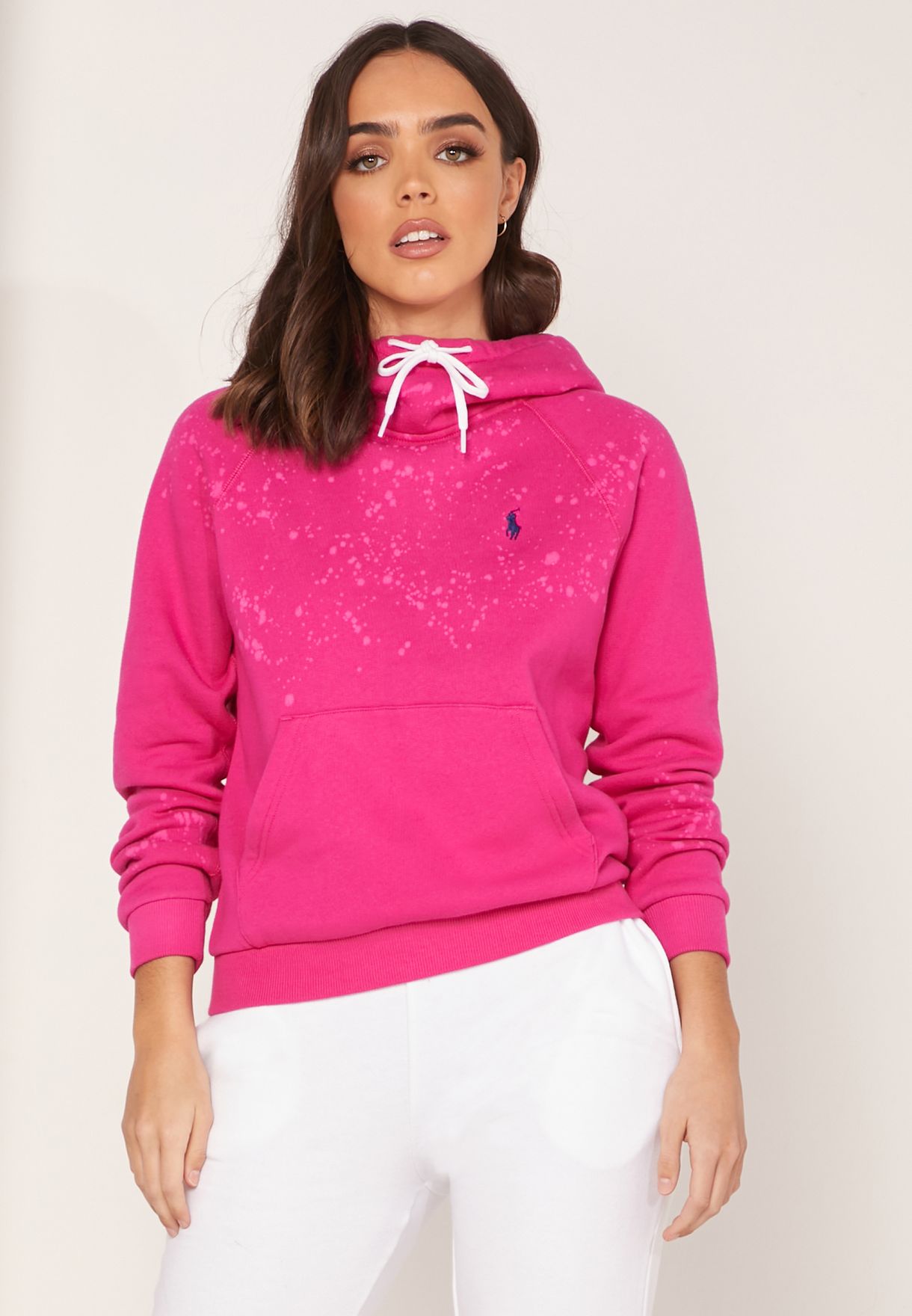 Buy Polo Ralph Lauren pink Pocket Detail Logo Sweatshirt for Women in  Muscat, Salalah
