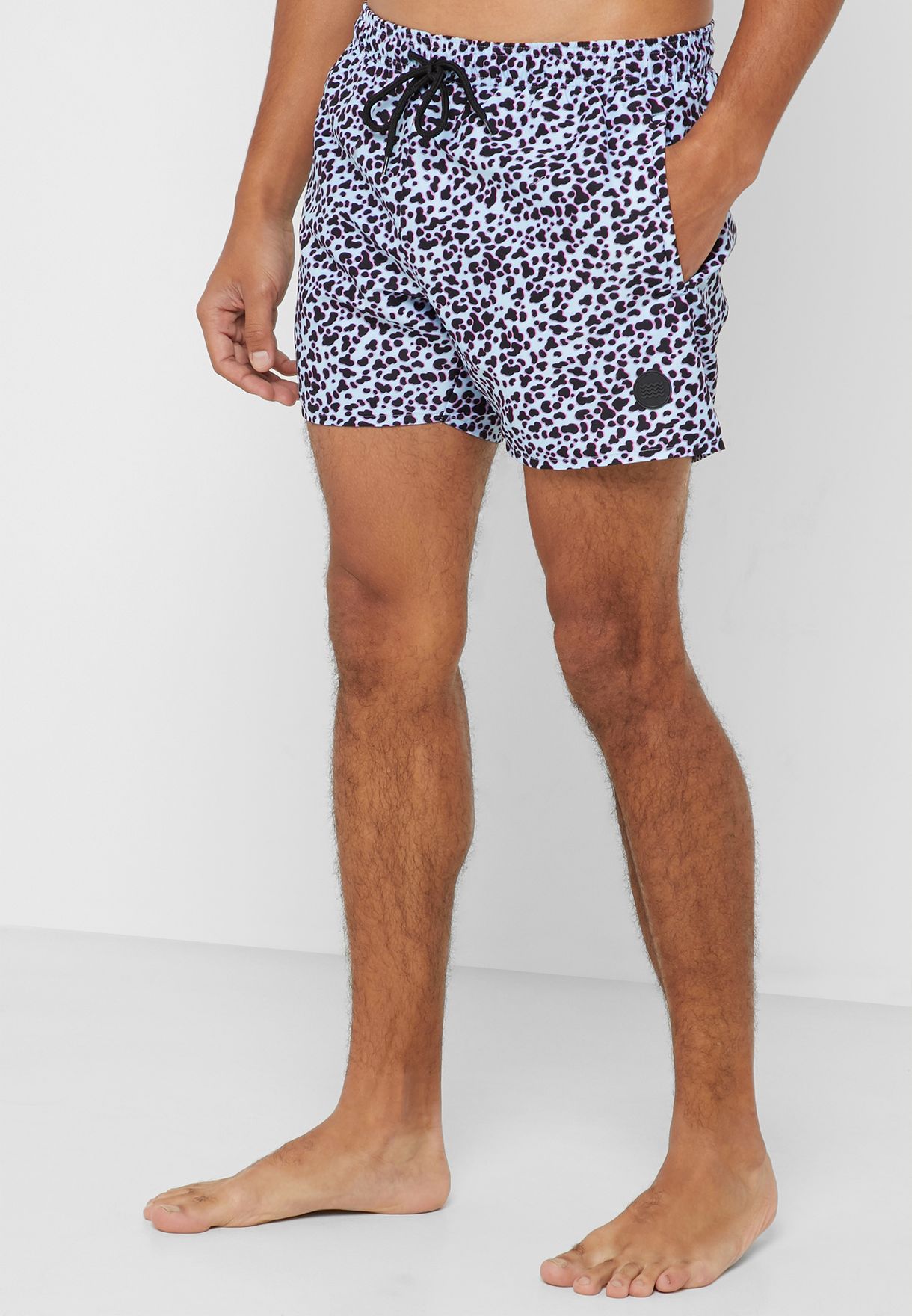 topman mens swim shorts