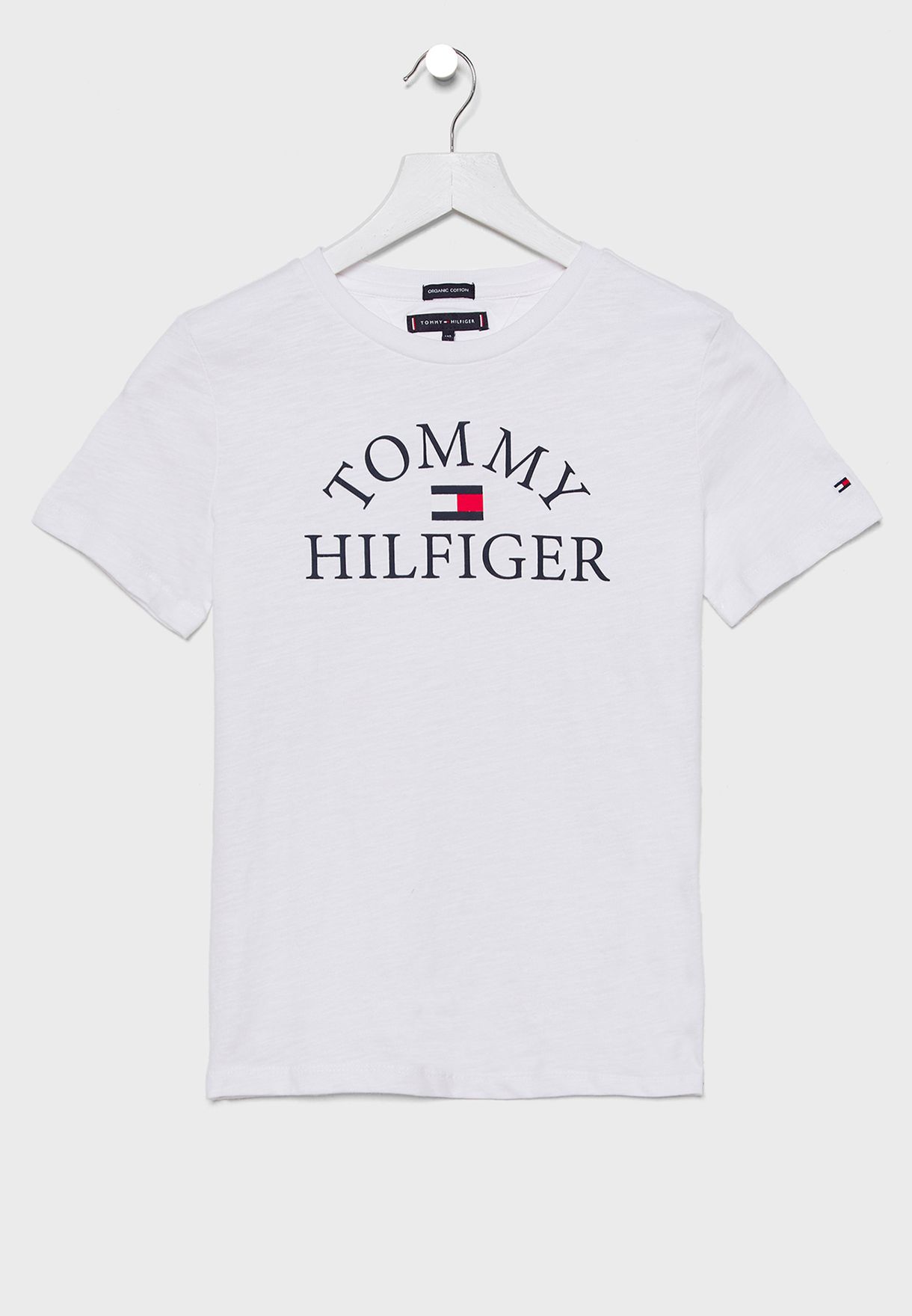 tommy white t shirt