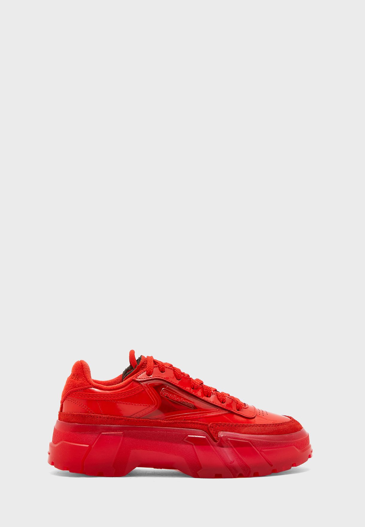 cardi b sneakers red