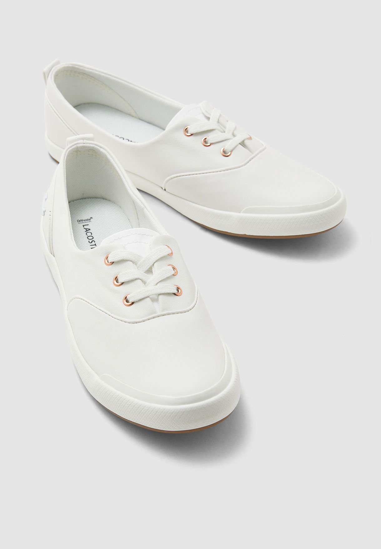 Buy Lacoste white Lancelle Sneaker for 