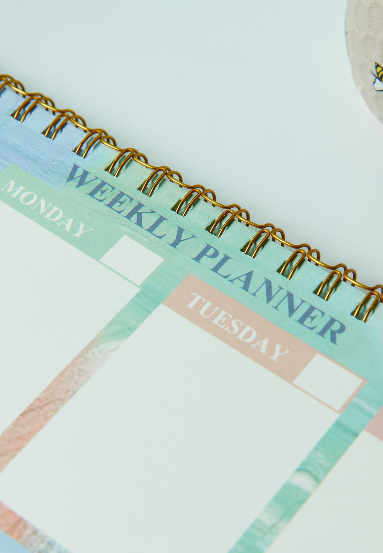 A4 Abstract Weekly Planner