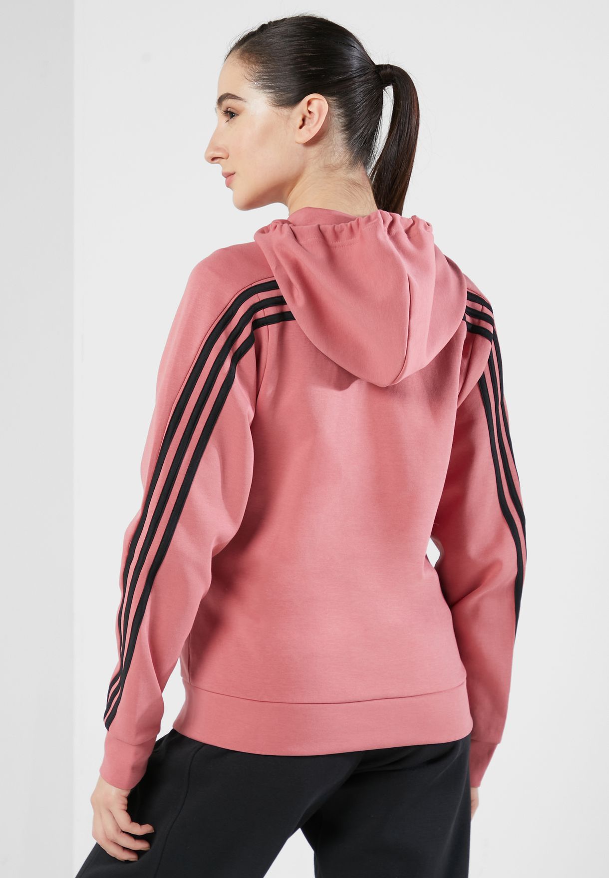 pink adidas jacket urban outfitters