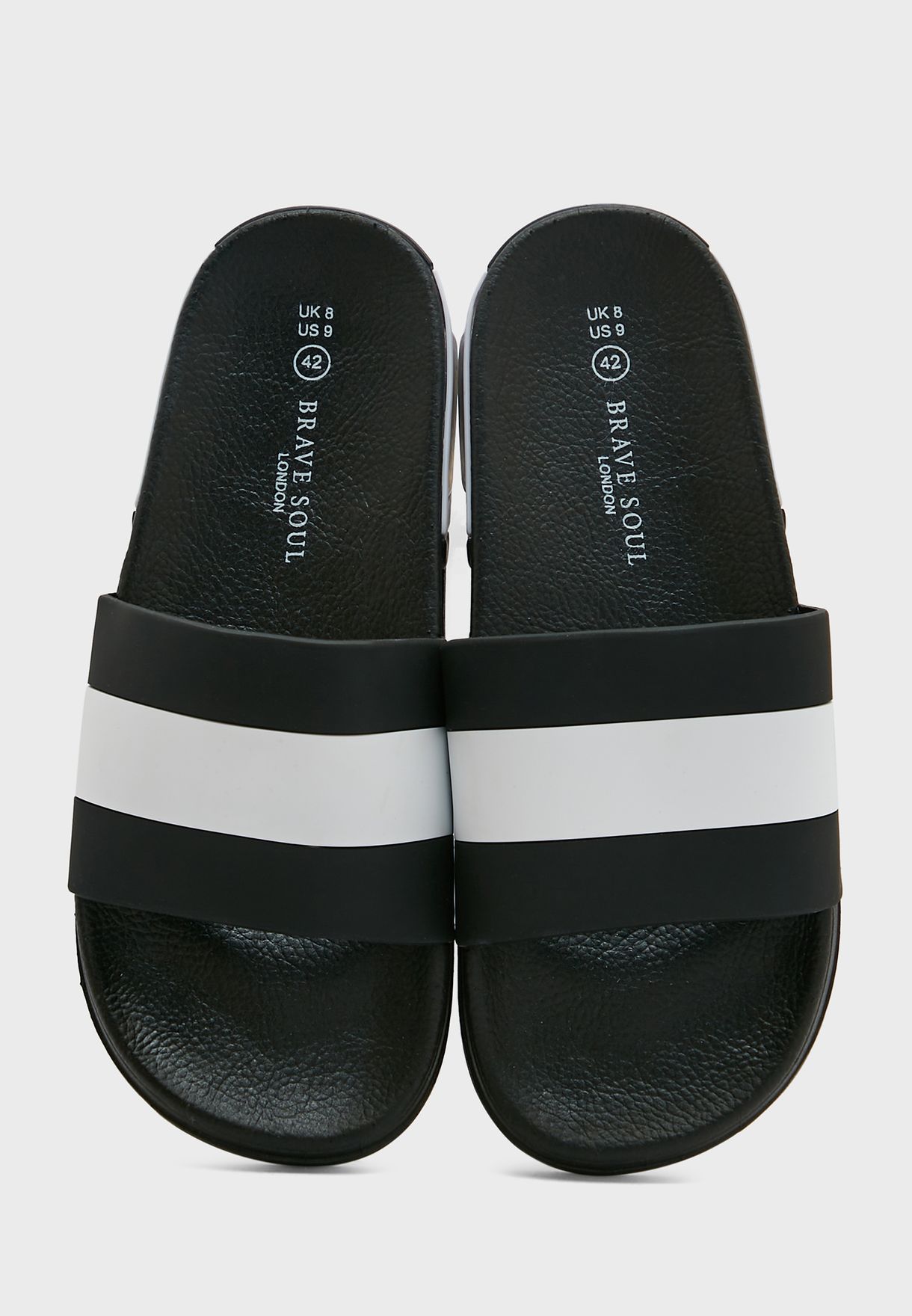 Brave Soul For Seventy Five Casual Airstripe Slides