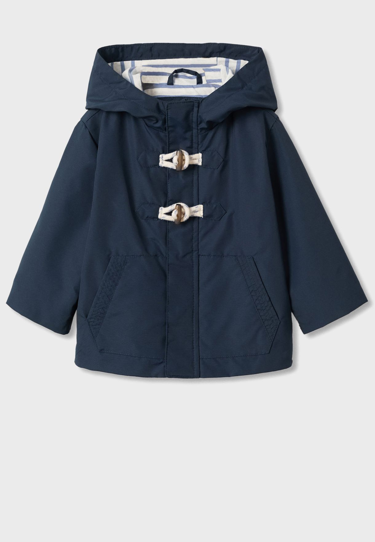 Infant Hooded Trench Coat