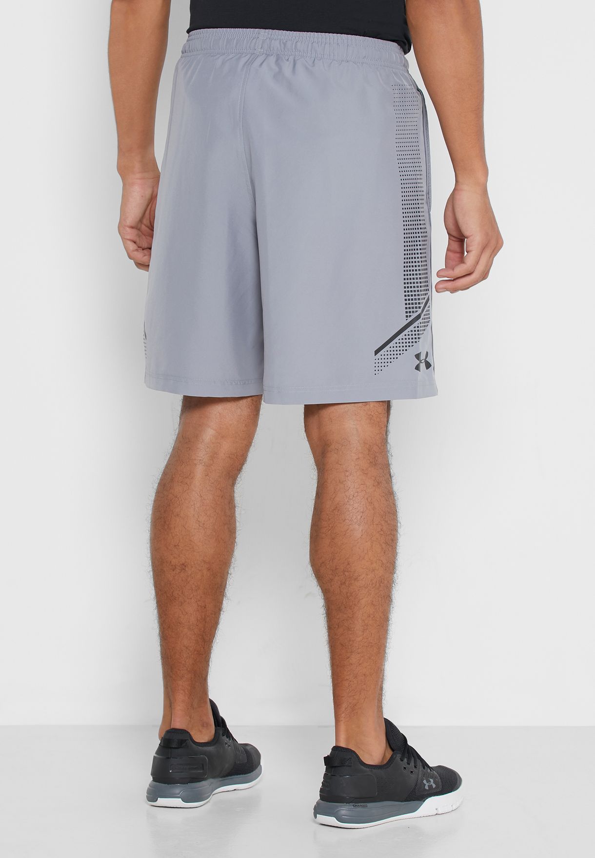 Buy Under Armour grey Graphic Shorts for Men in MENA, Worldwide