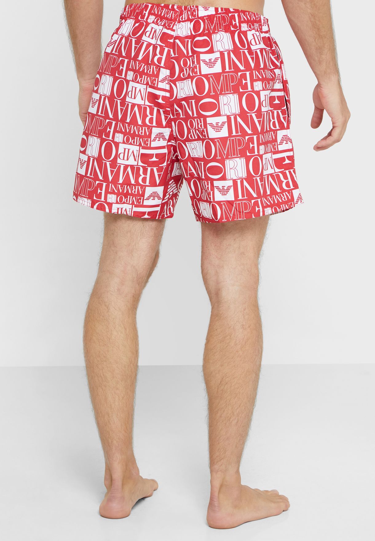 Logo Print Swim Shorts