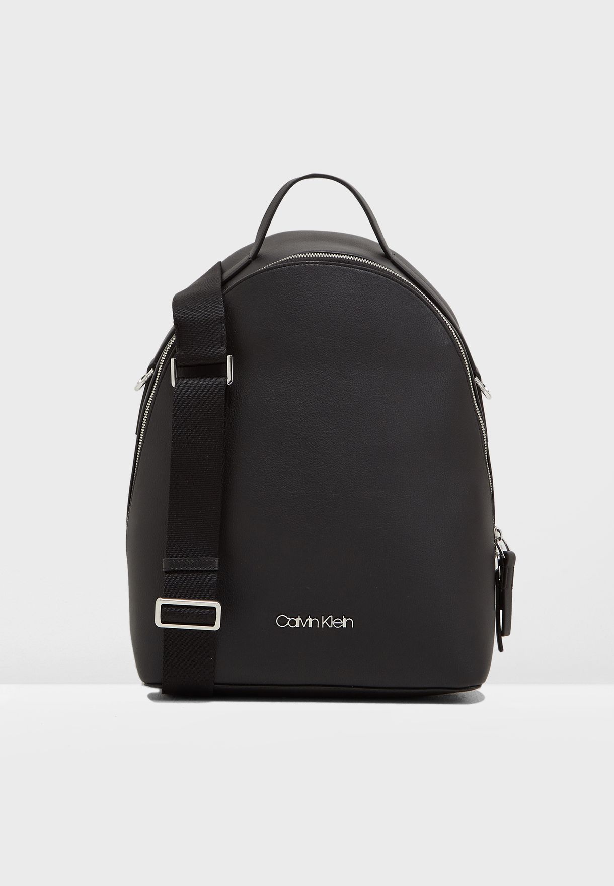 calvin klein strap backpack