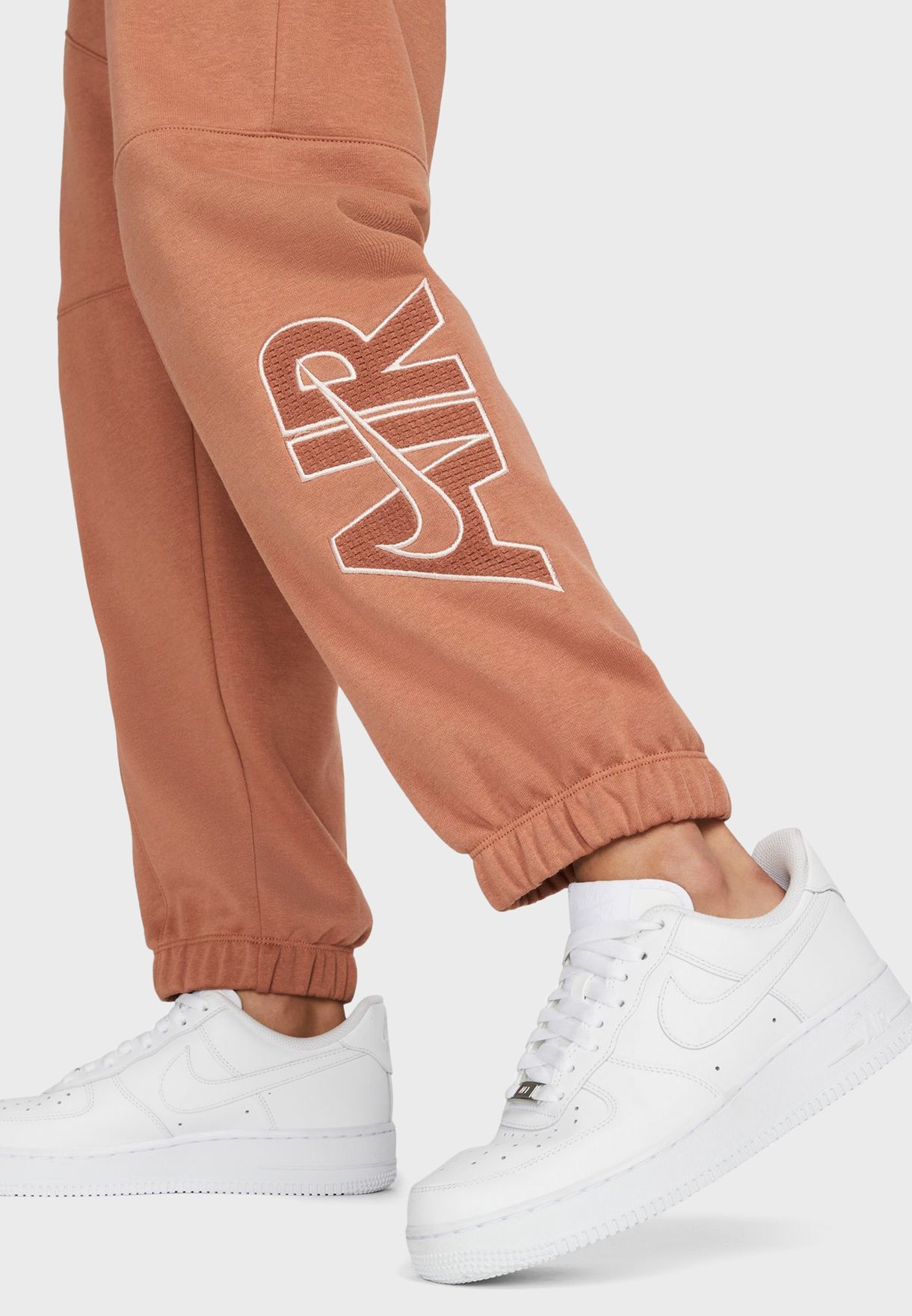 women brown nike sweatpants